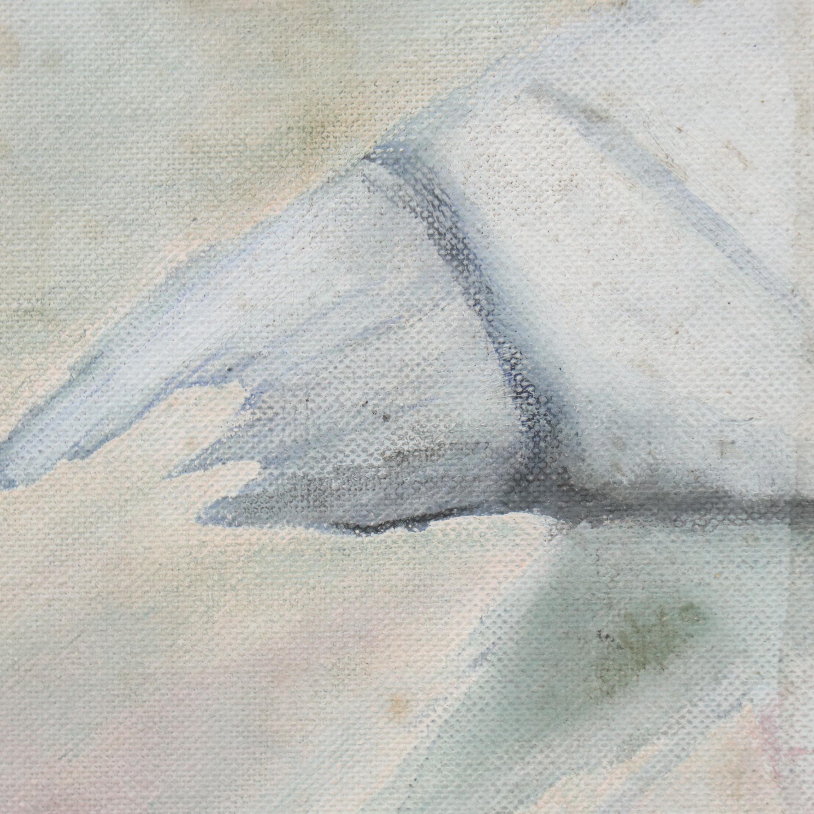 Acrylic Portrait Painting "The Bird Man"