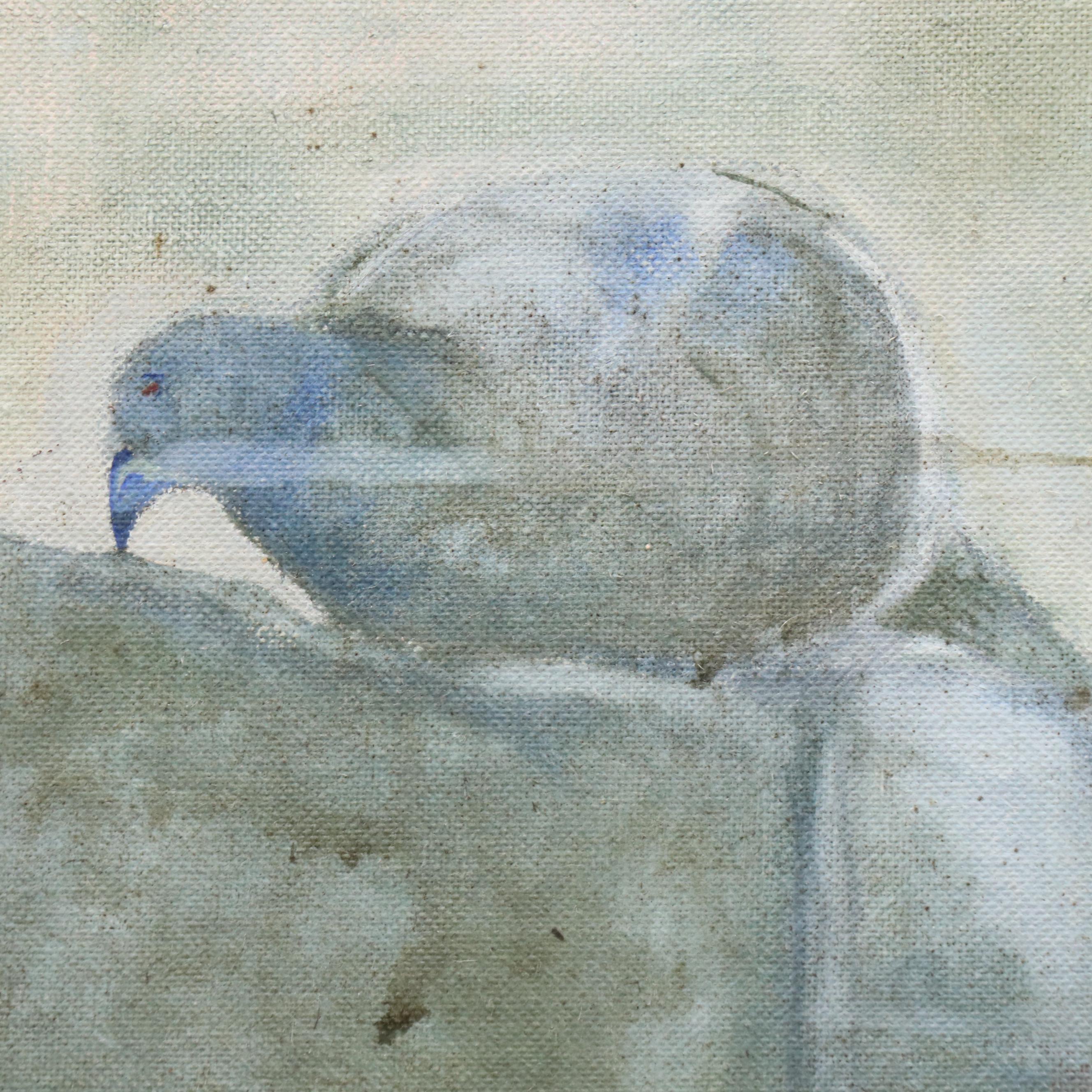 Acrylic Portrait Painting "The Bird Man"