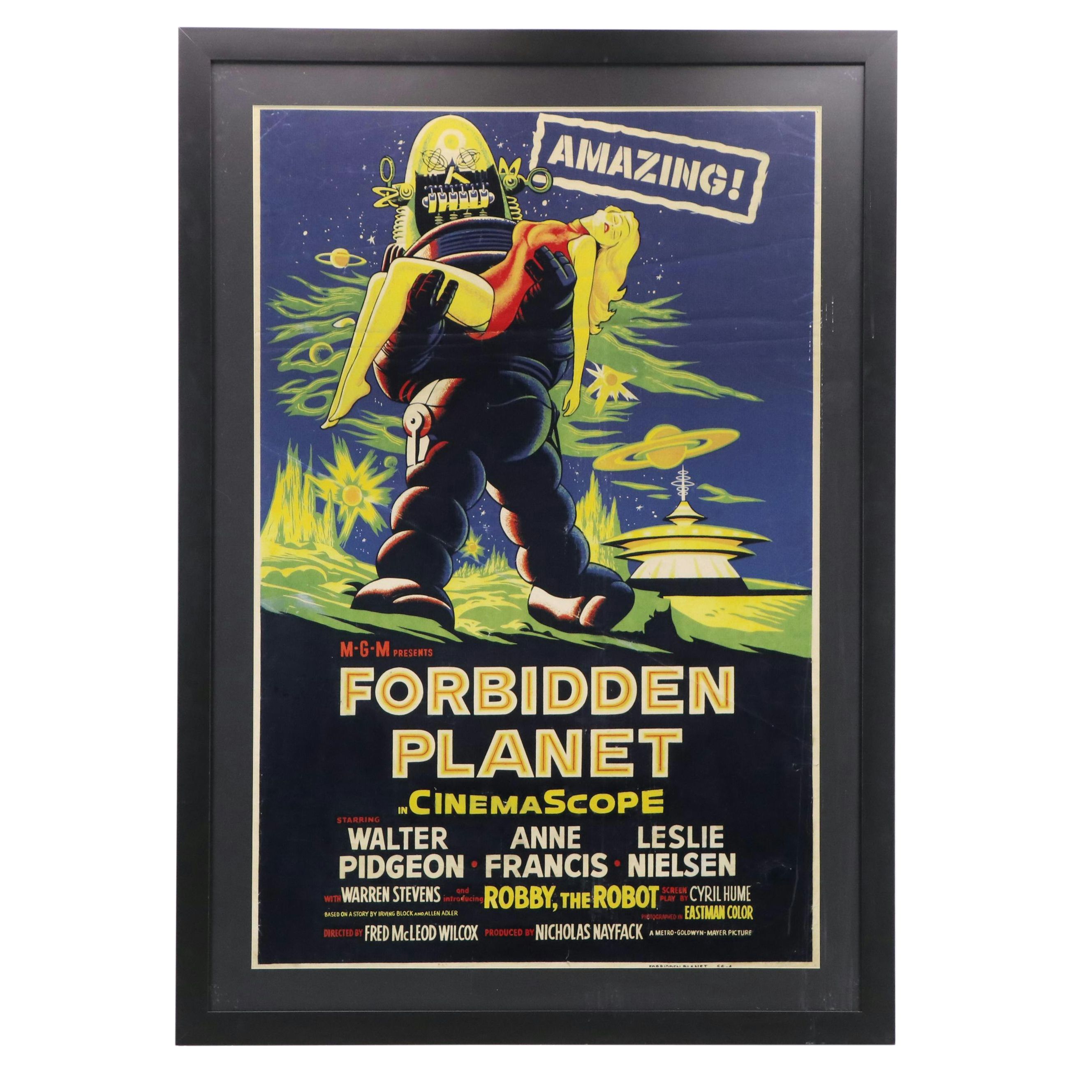Giclée Movie Posters "Forbidden Planet" and "Destination Moon"
