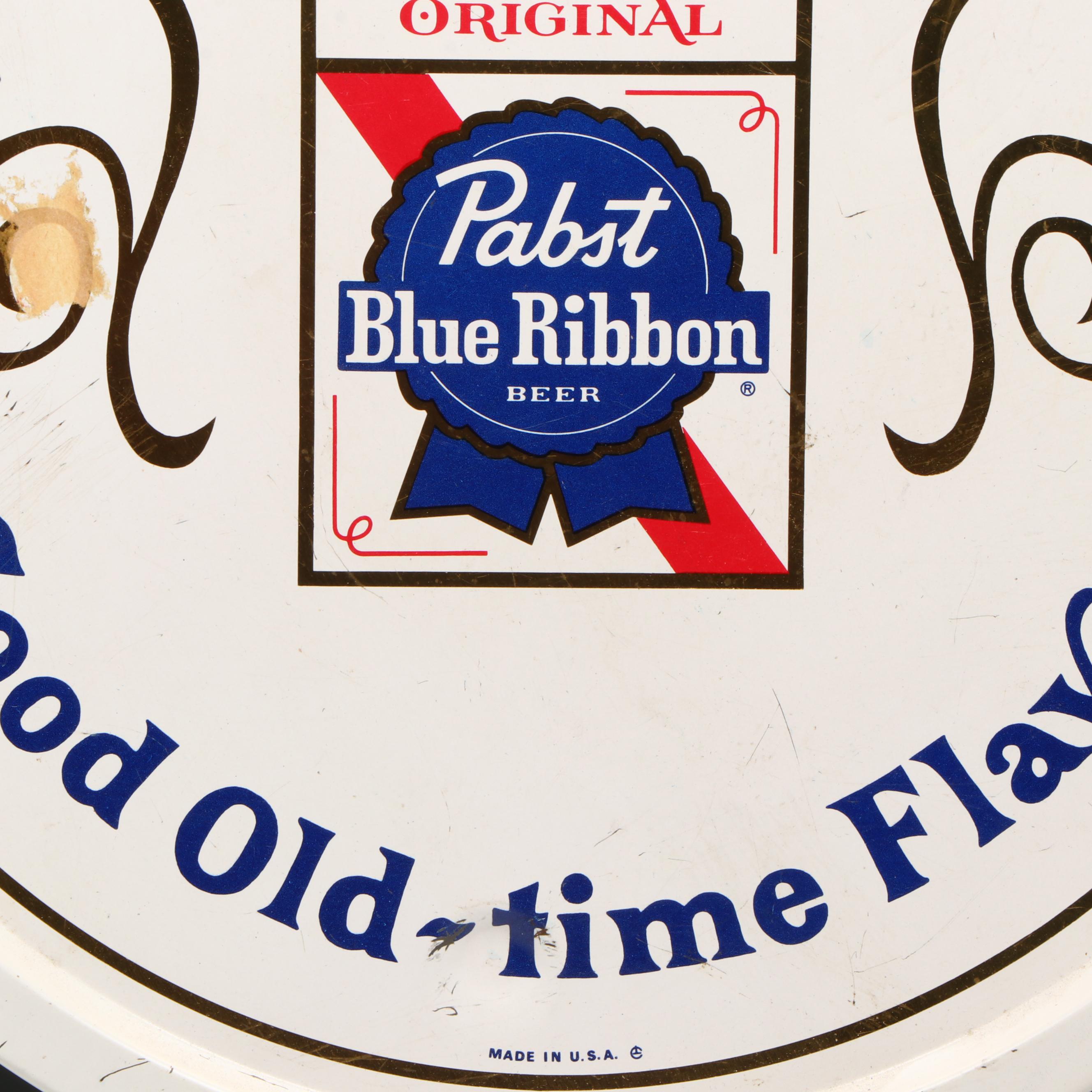 Moerlein Brewing Stoneware Beer Bottle with other Brewery Collectibles