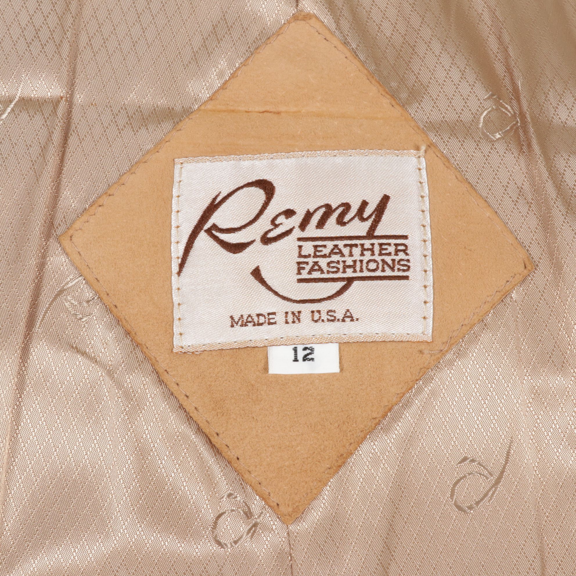 Western Red and Tan Suede Blazer by Remy Leather Fashions, Women's Size 12