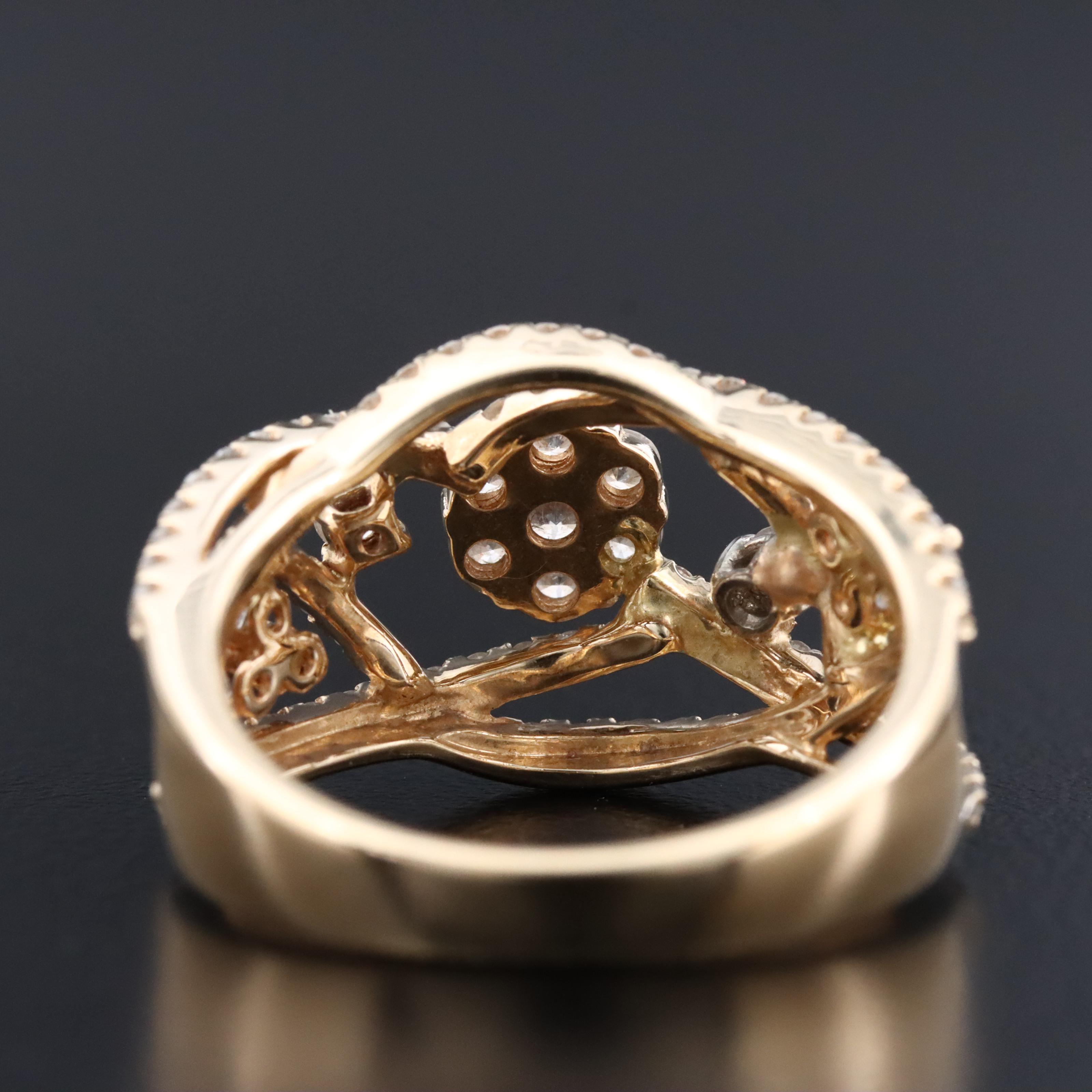 14K 1.03 CTW Diamond Ring