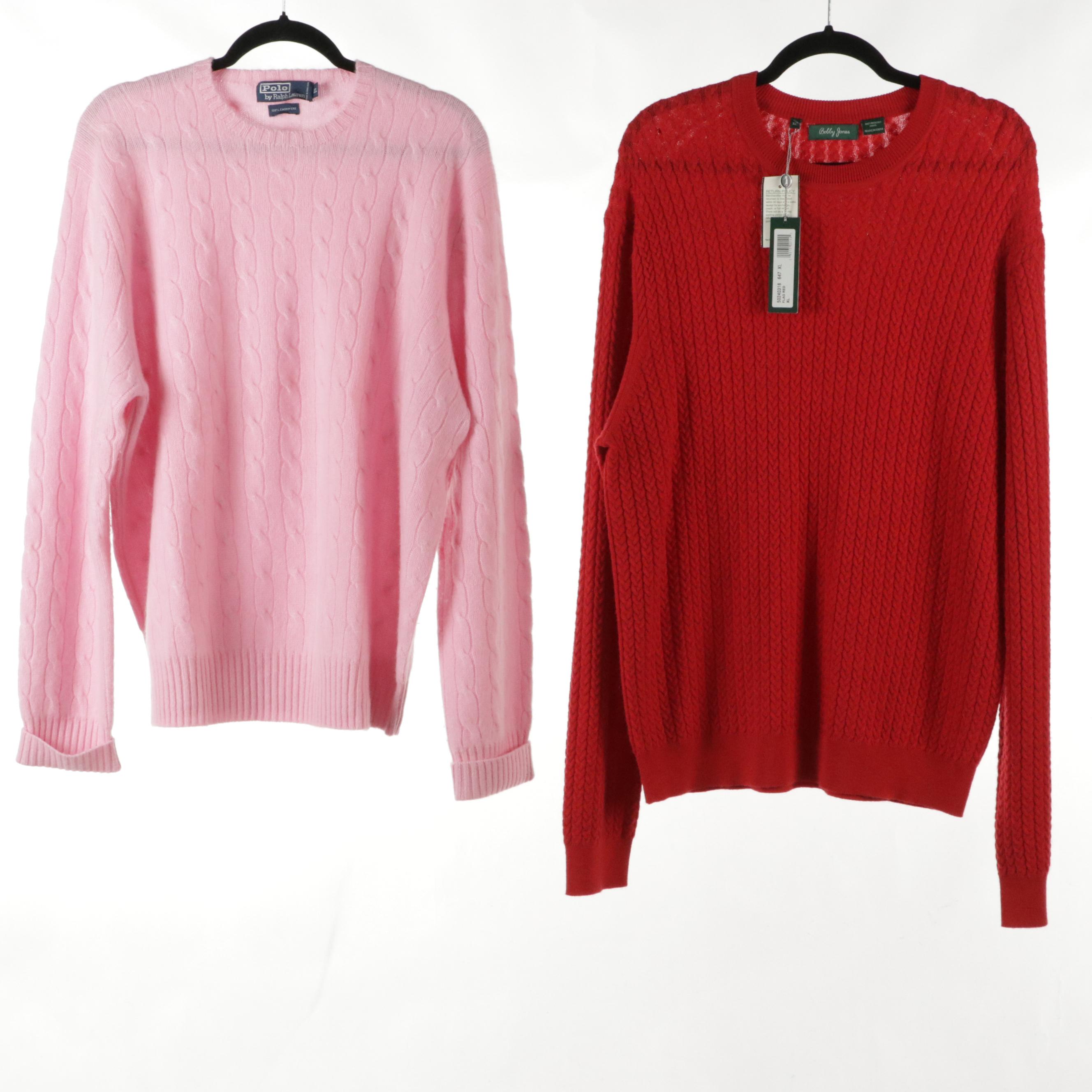 Men's Ralph Lauren Cashmere, Rush Wilson Alpaca and Other Sweaters & Quarter-Zip