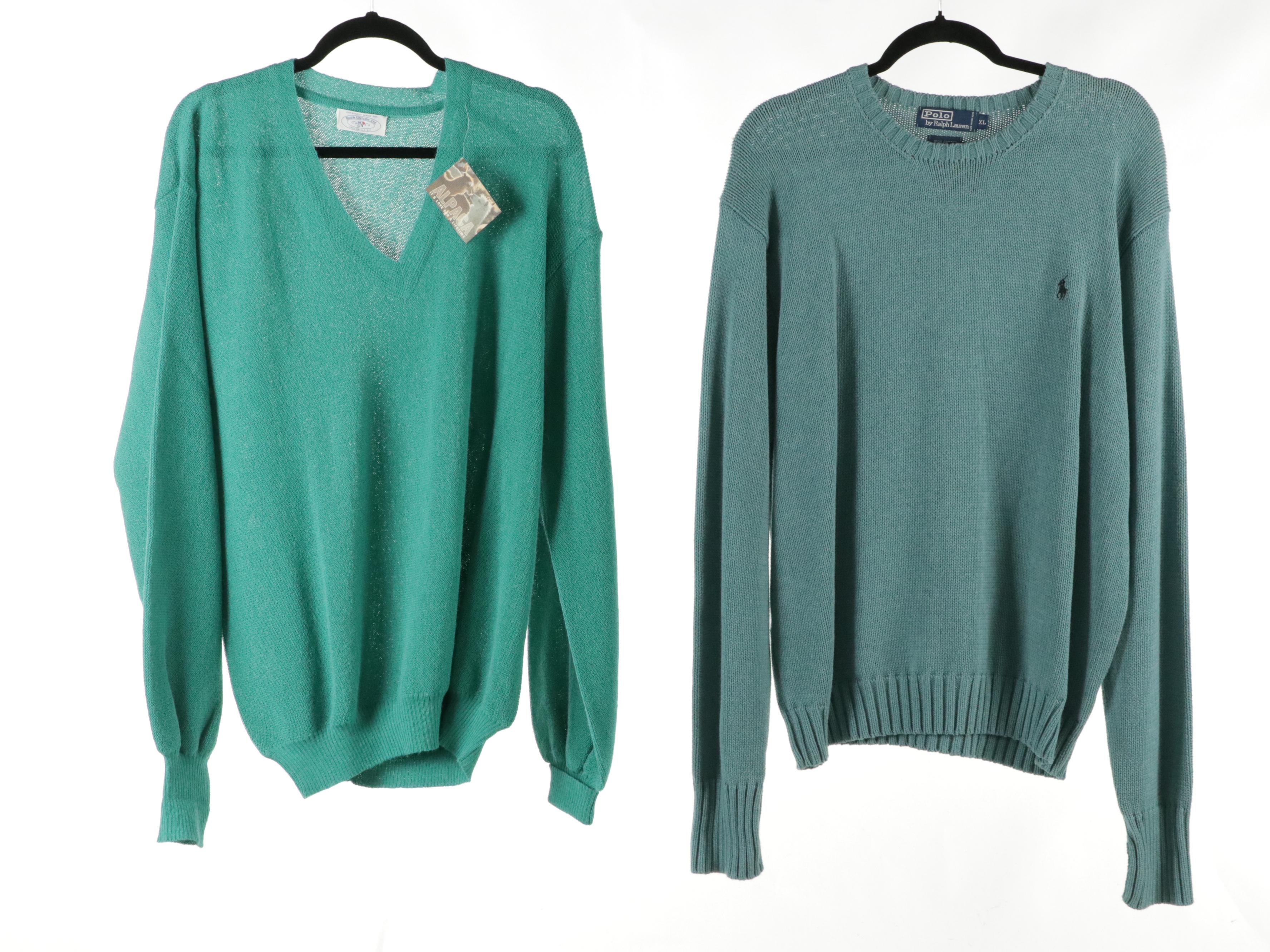 Men's Ralph Lauren Cashmere, Rush Wilson Alpaca and Other Sweaters & Quarter-Zip