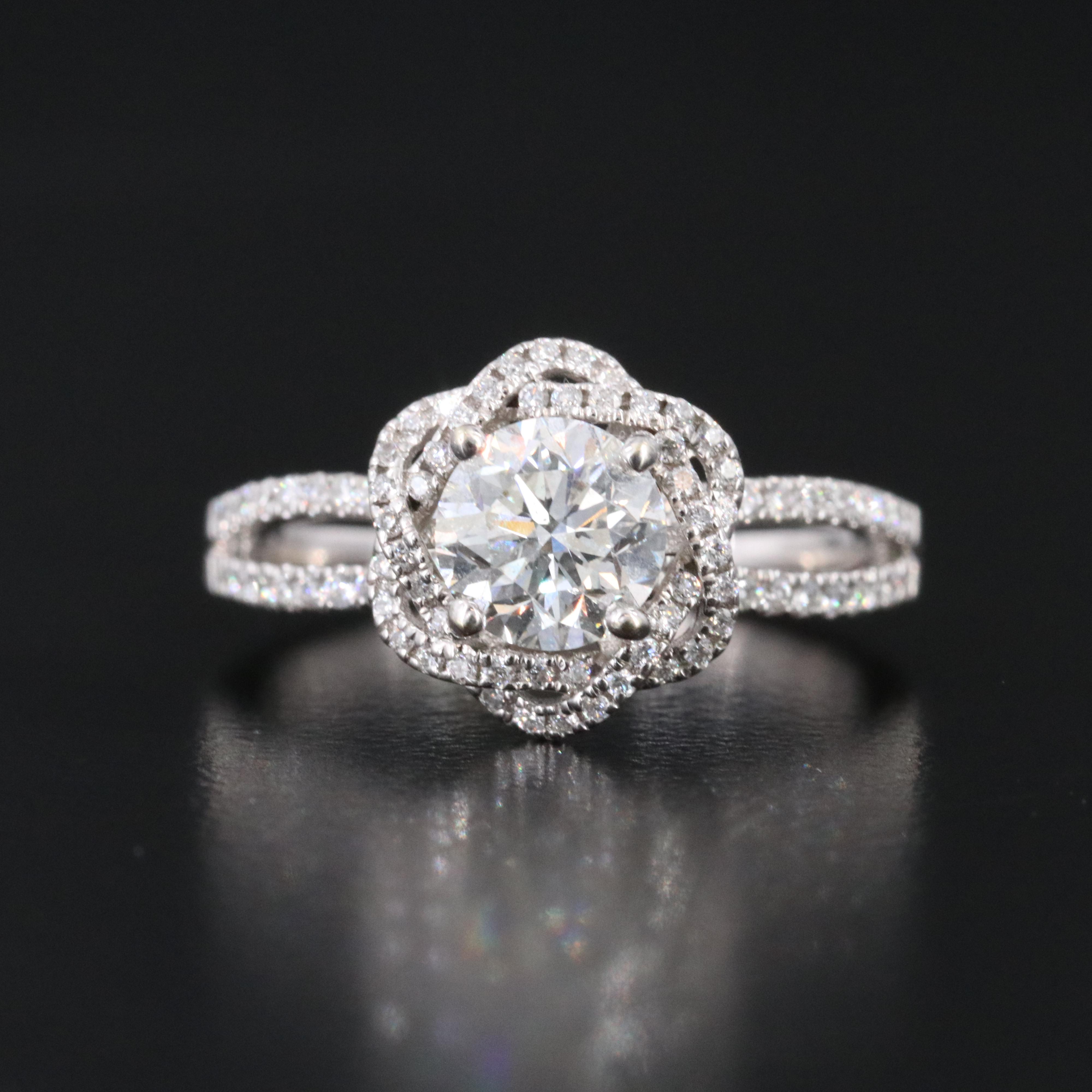 14K 1.26 CTW Diamond Ring