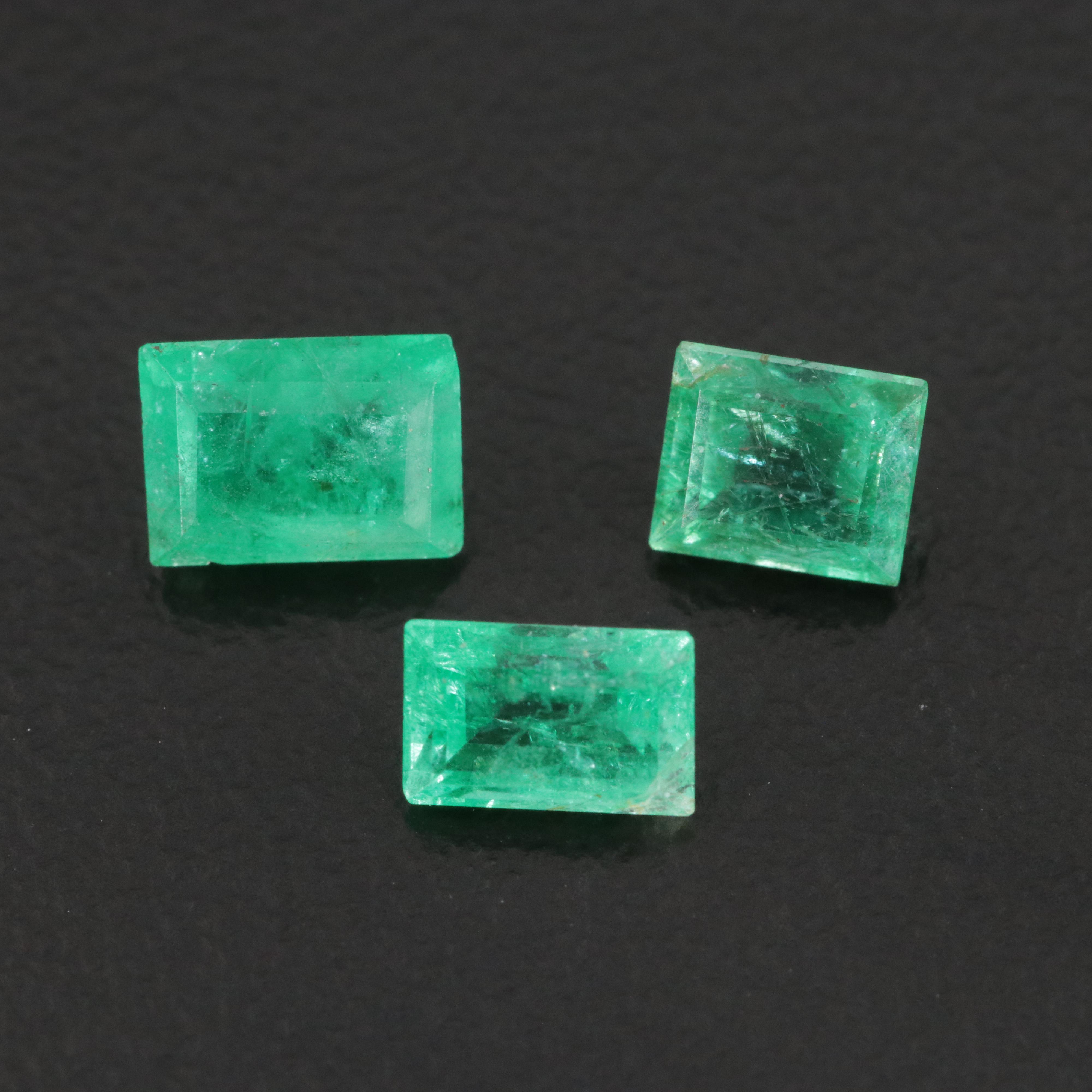 Loose 1.46 CTW Emerald Lot