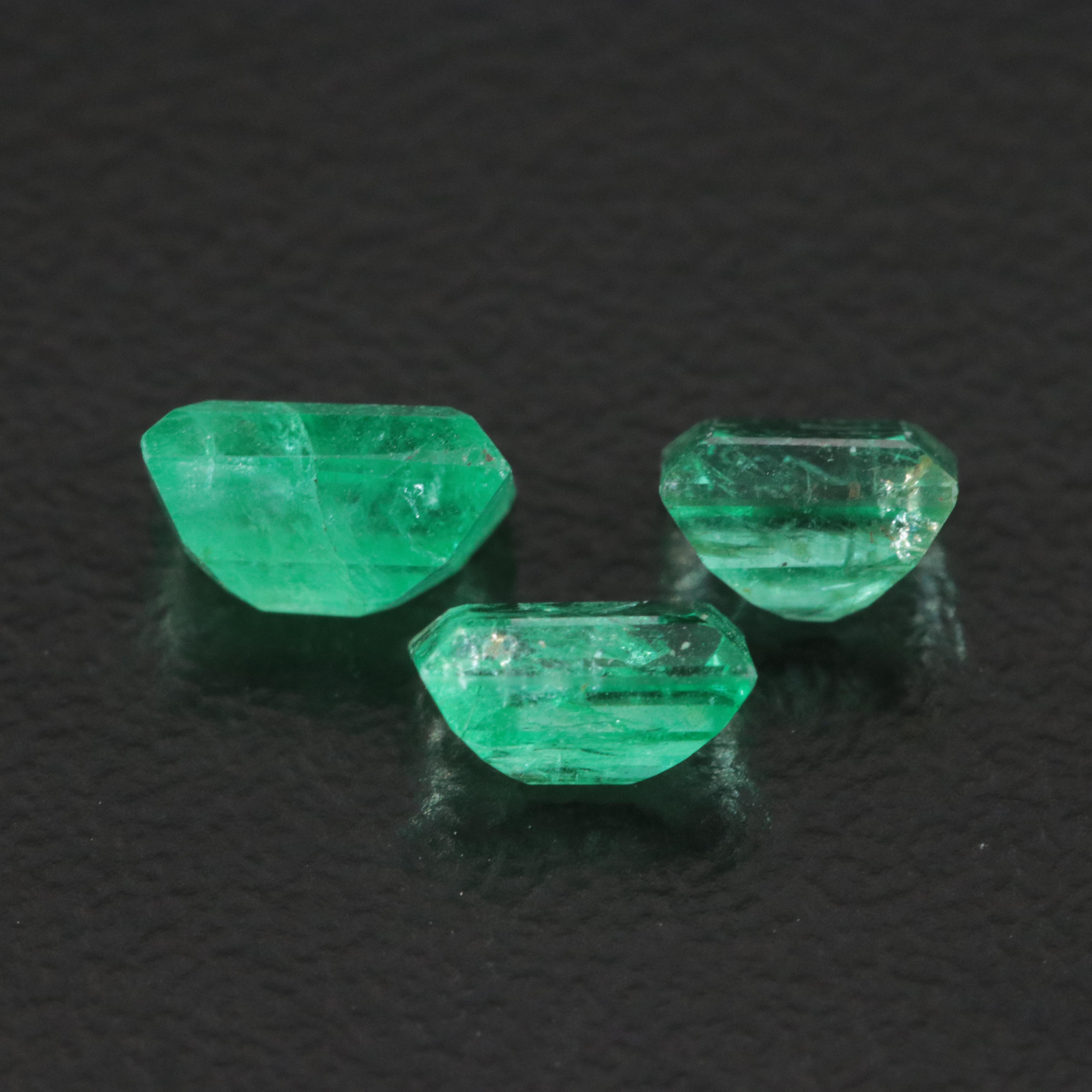 Loose 1.46 CTW Emerald Lot