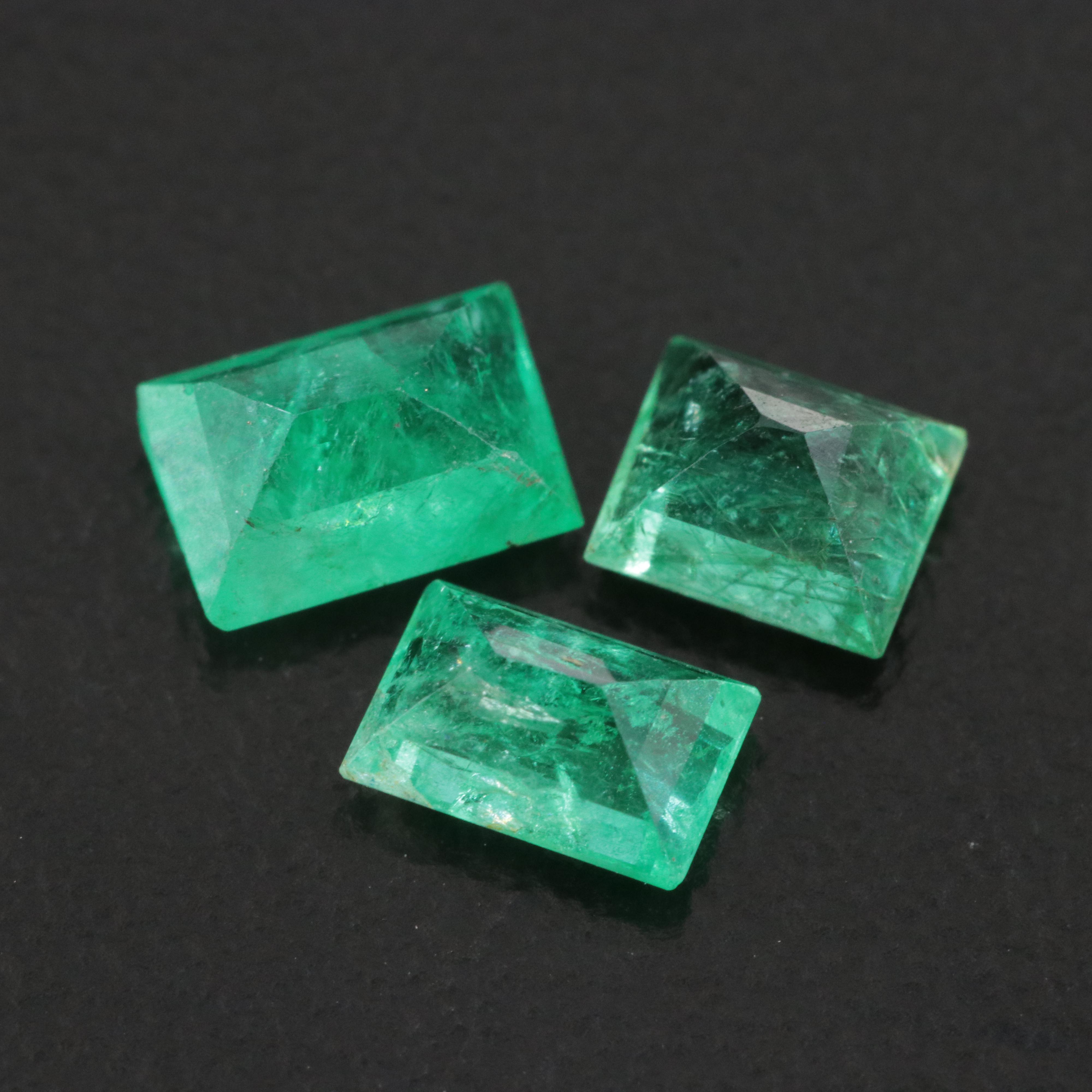 Loose 1.46 CTW Emerald Lot