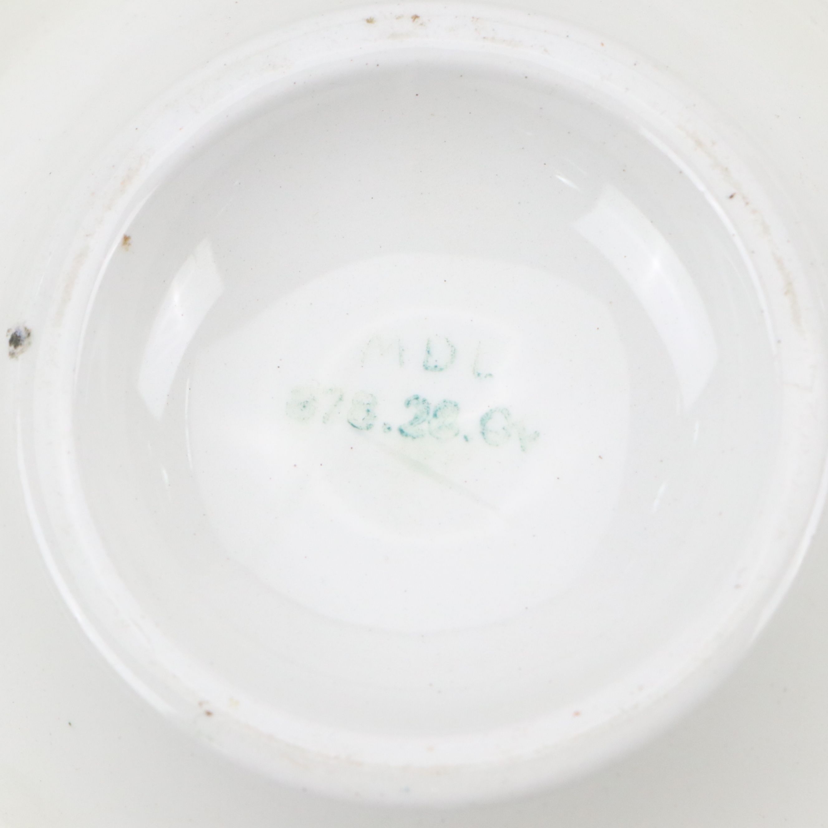 Moulin de Loups French Advertisement Ceramic Ashtrays, 20th Century