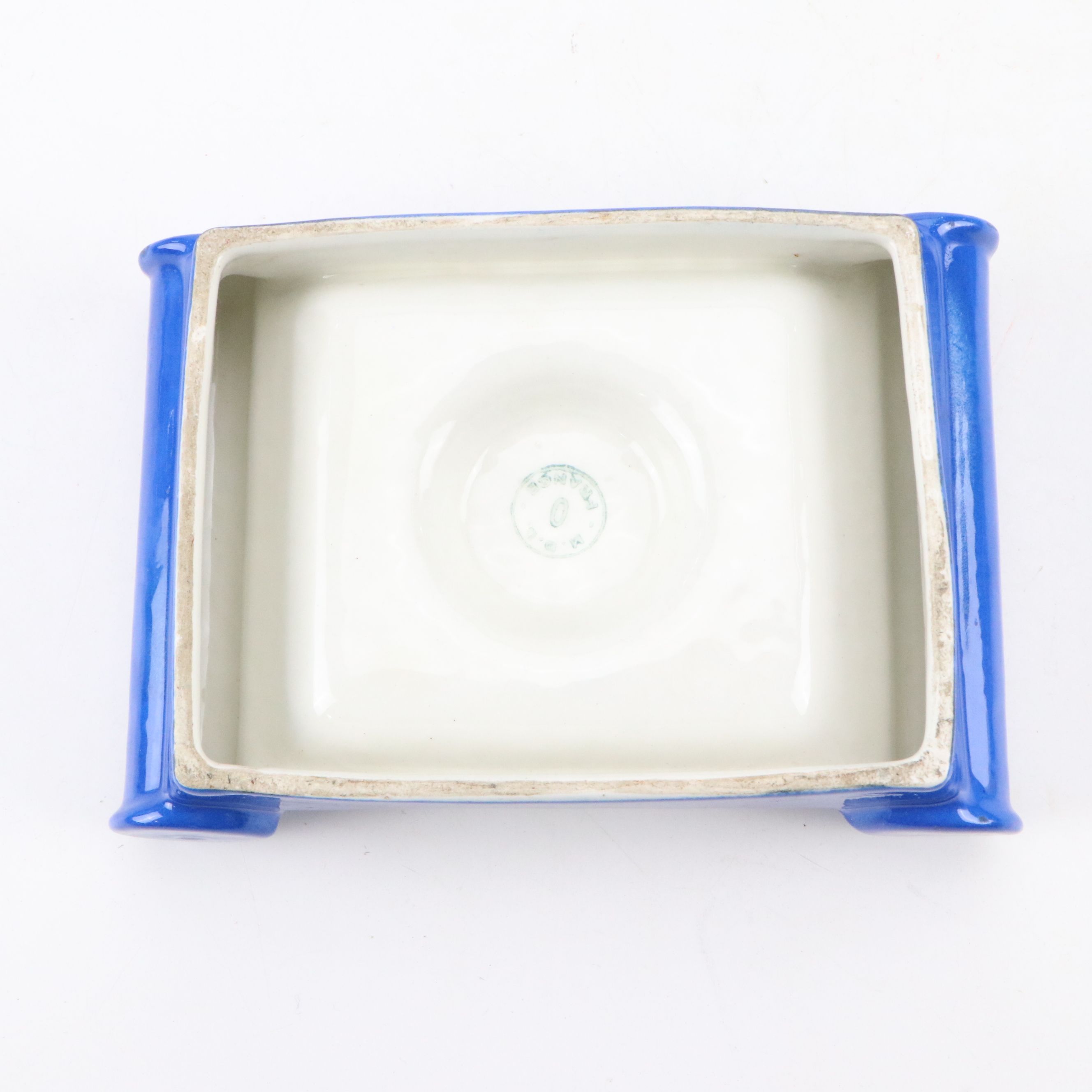 Moulin de Loups French Advertisement Ceramic Ashtrays, 20th Century