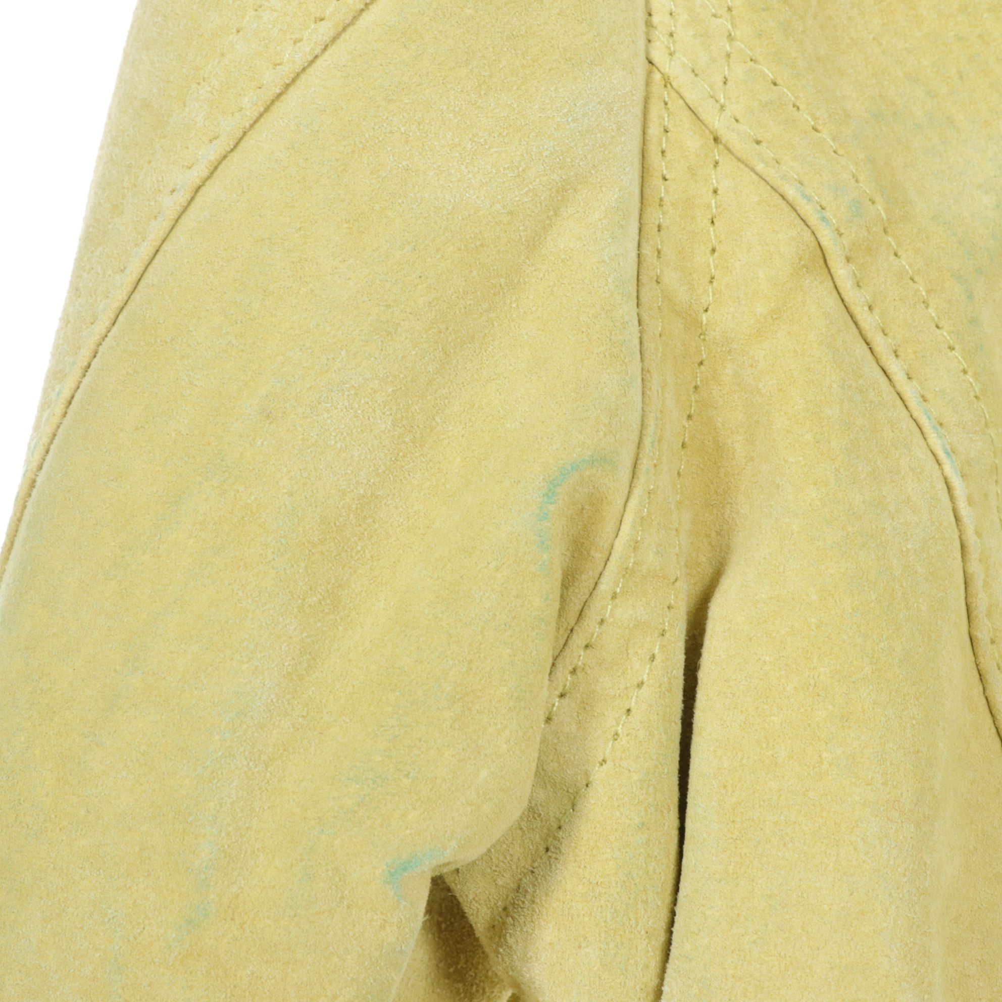 Red and Chartreuse Green Suede Leather Jackets by Reed and Chico's