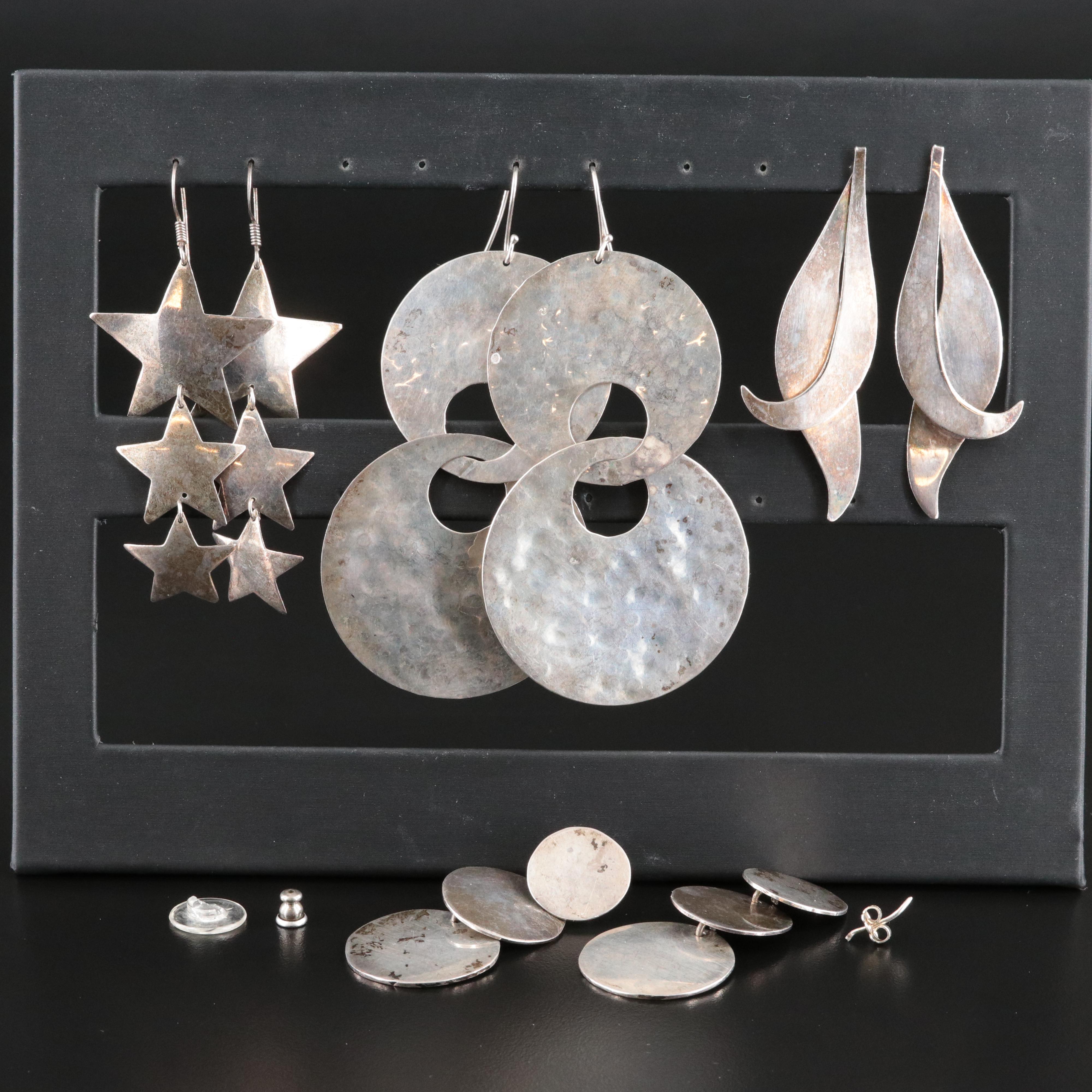 Earring Collection with Sterling