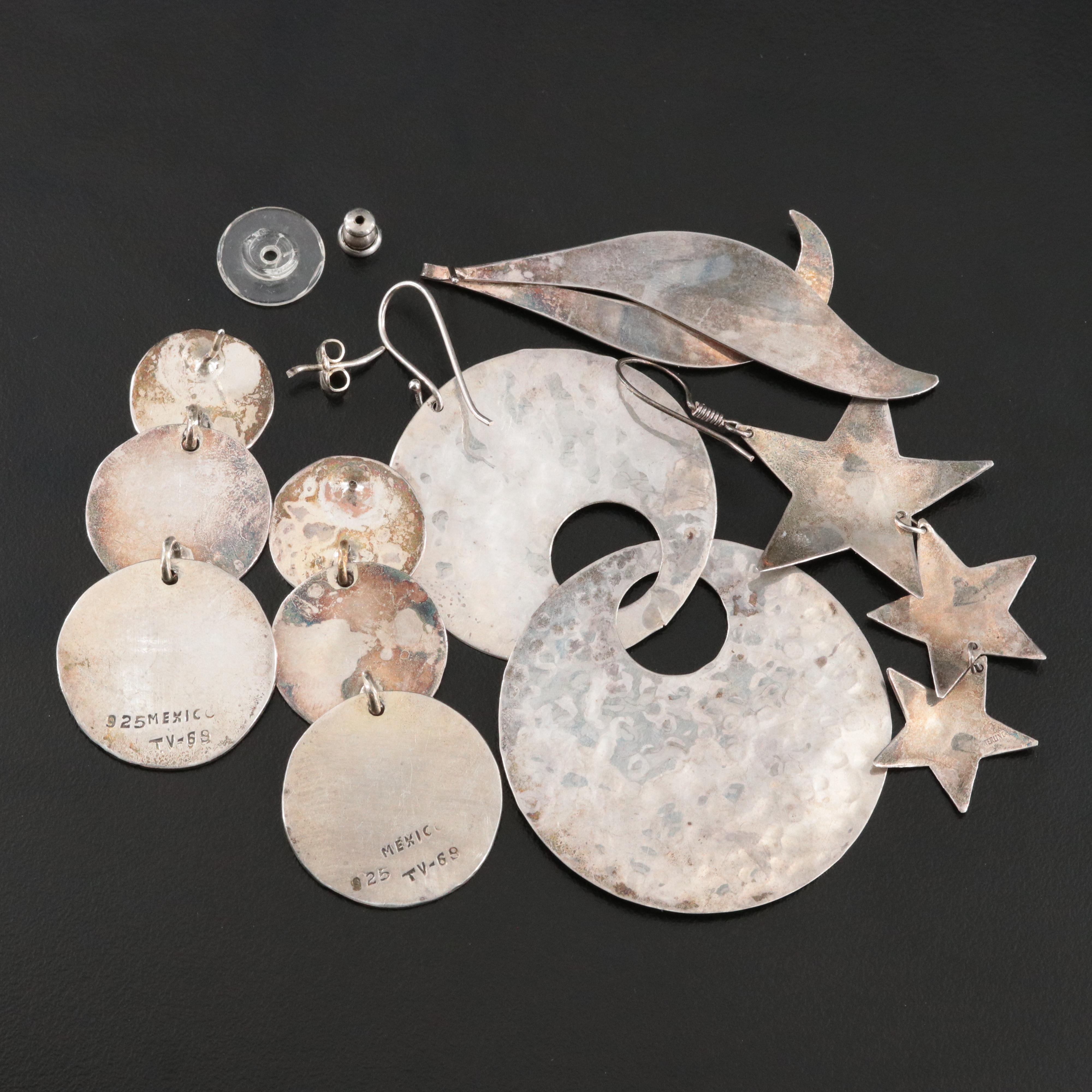 Earring Collection with Sterling