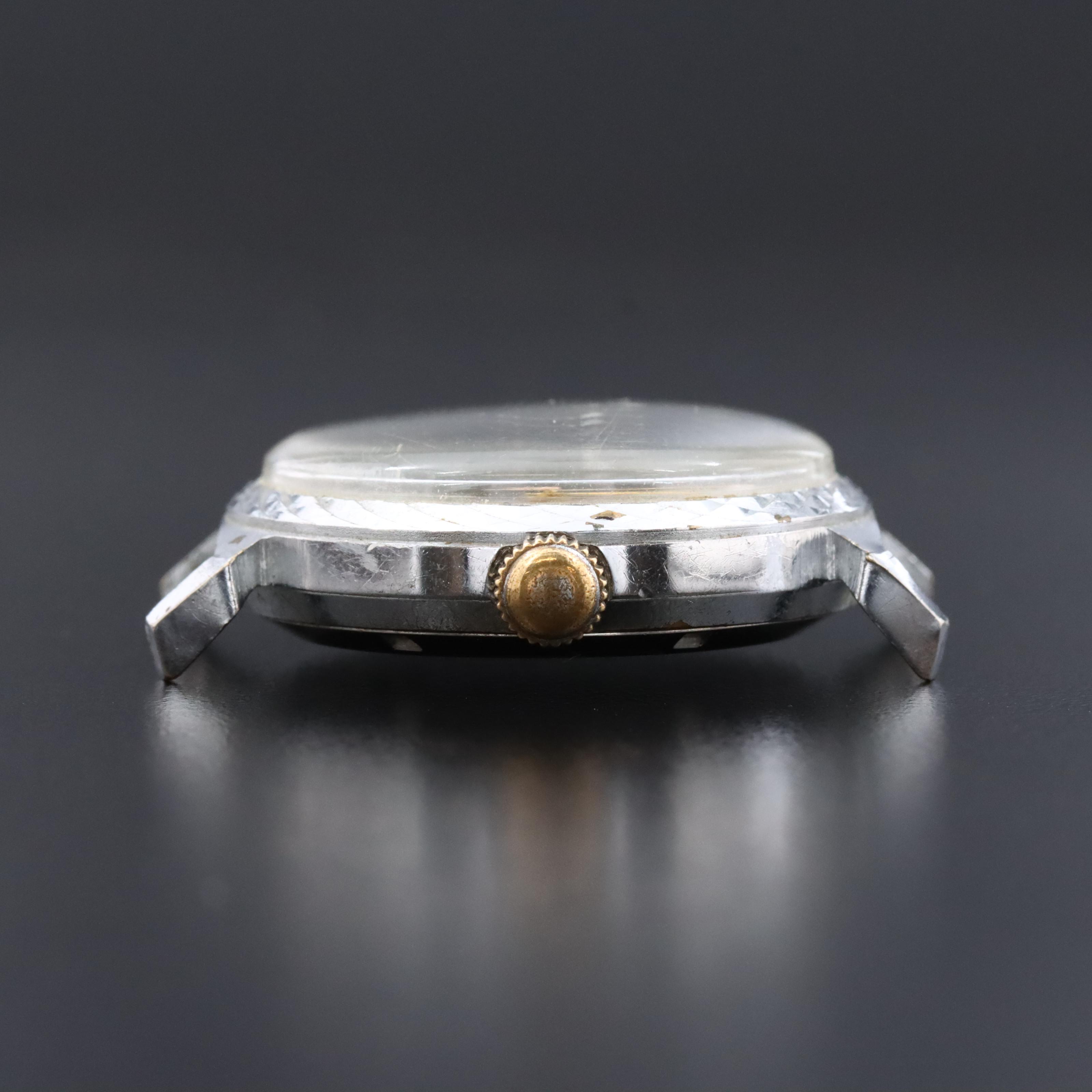 Lucerne Israel Map Dial Watch c.1950s-1960s