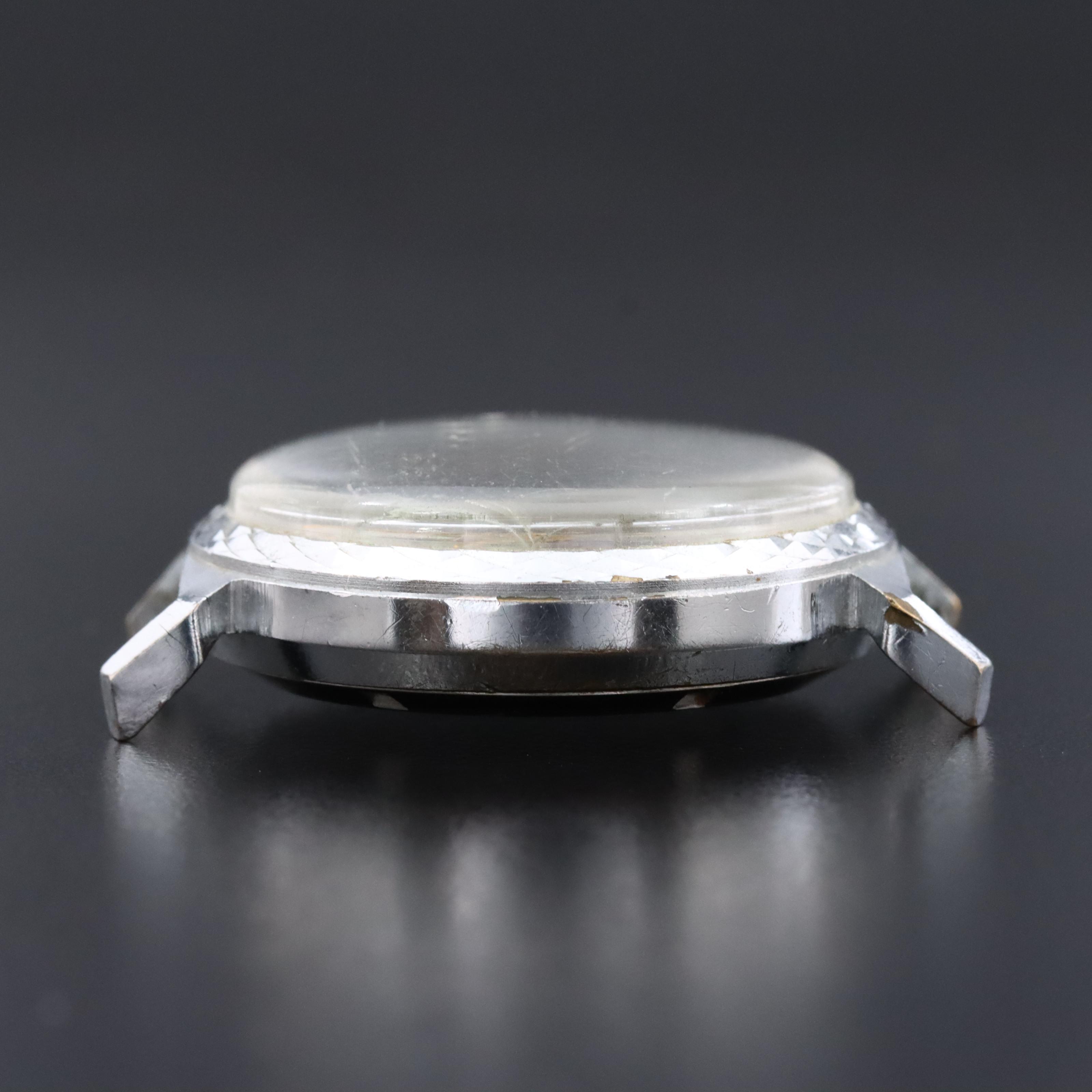 Lucerne Israel Map Dial Watch c.1950s-1960s