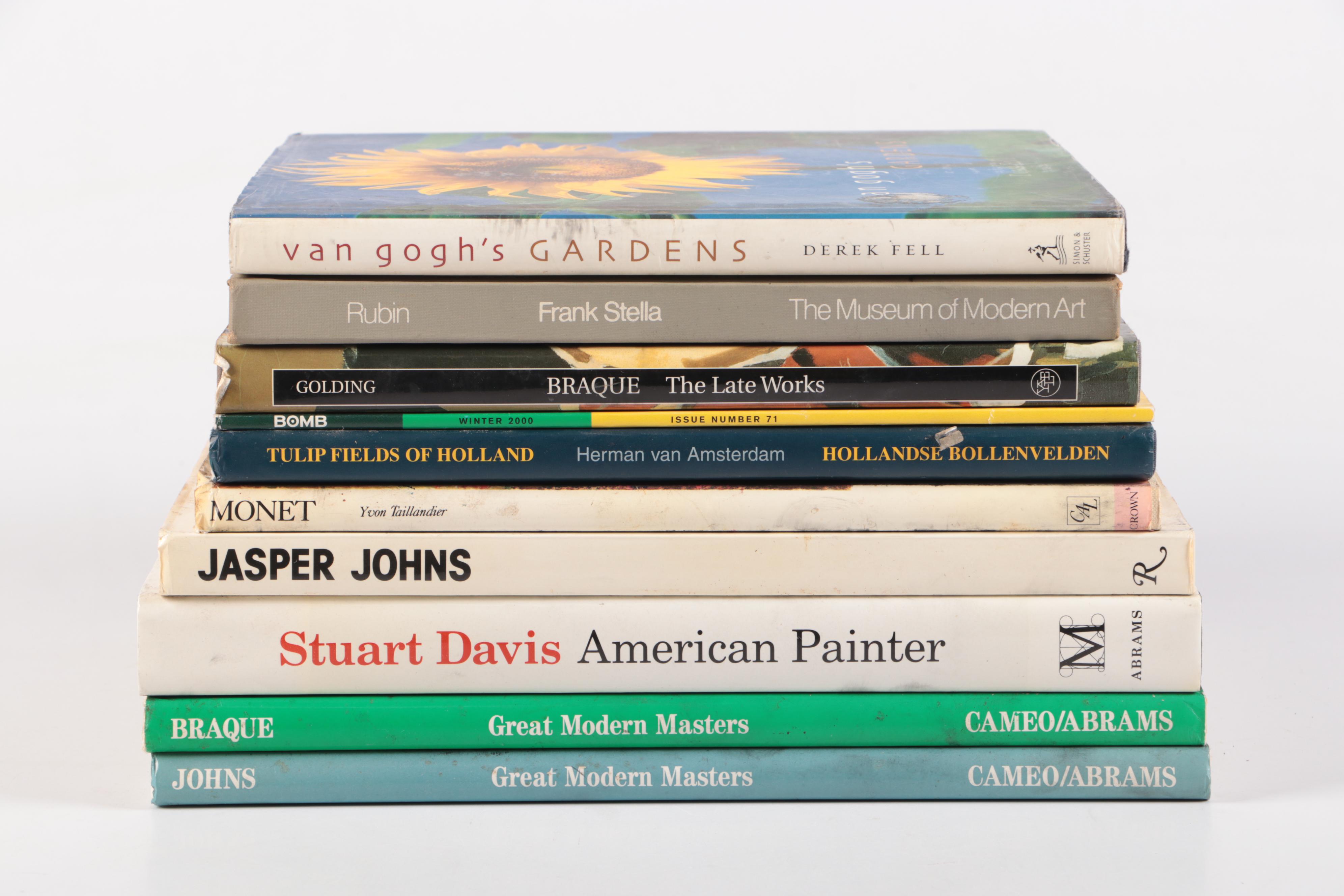 "Van Gogh's Gardens," "Frank Stella," and More Art History Books