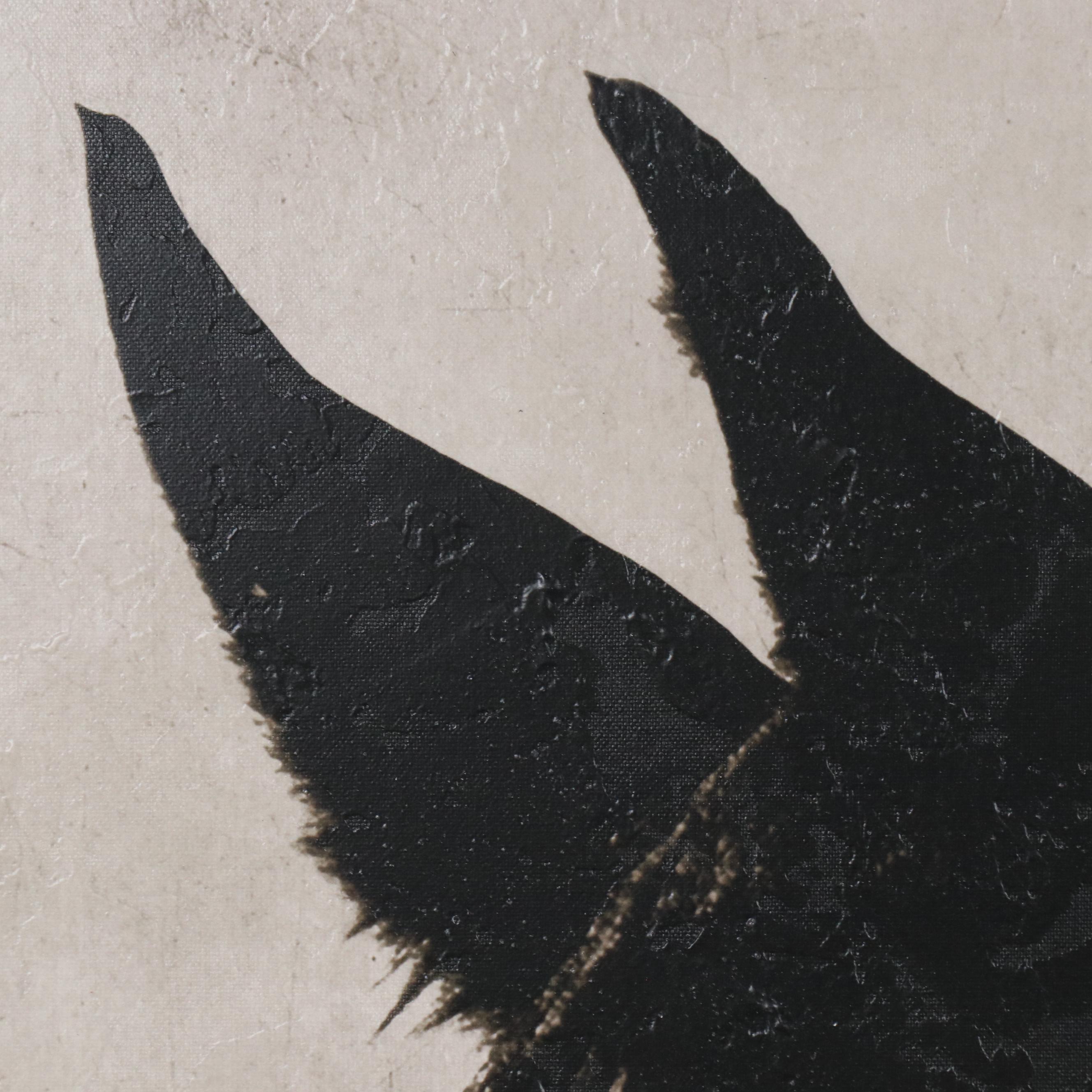 Hand-Embellished Giclée of Horse, 21st Century