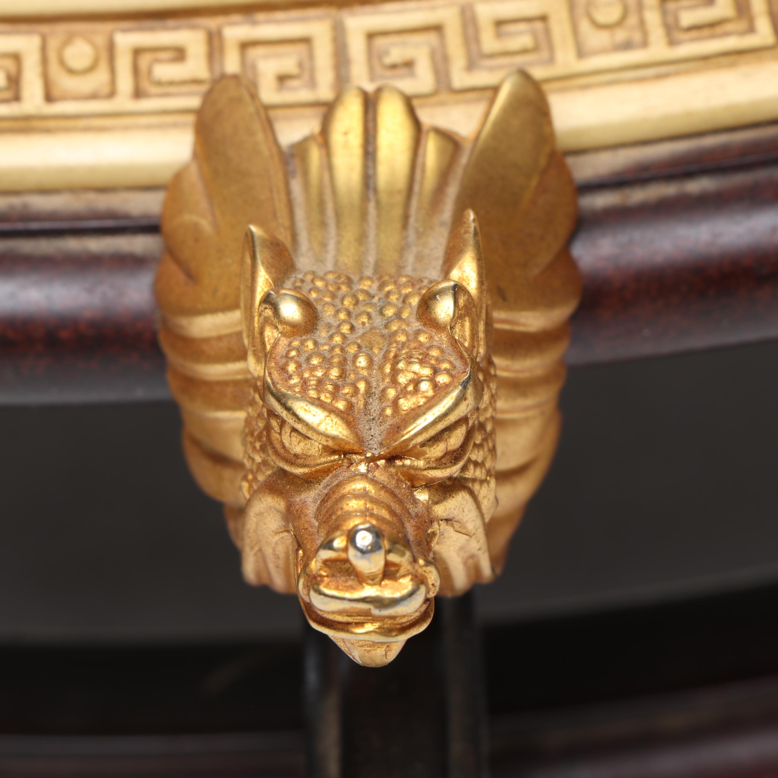 Franklin Mint Resin on Wood Chinese Checkers Board with Stone Marbles