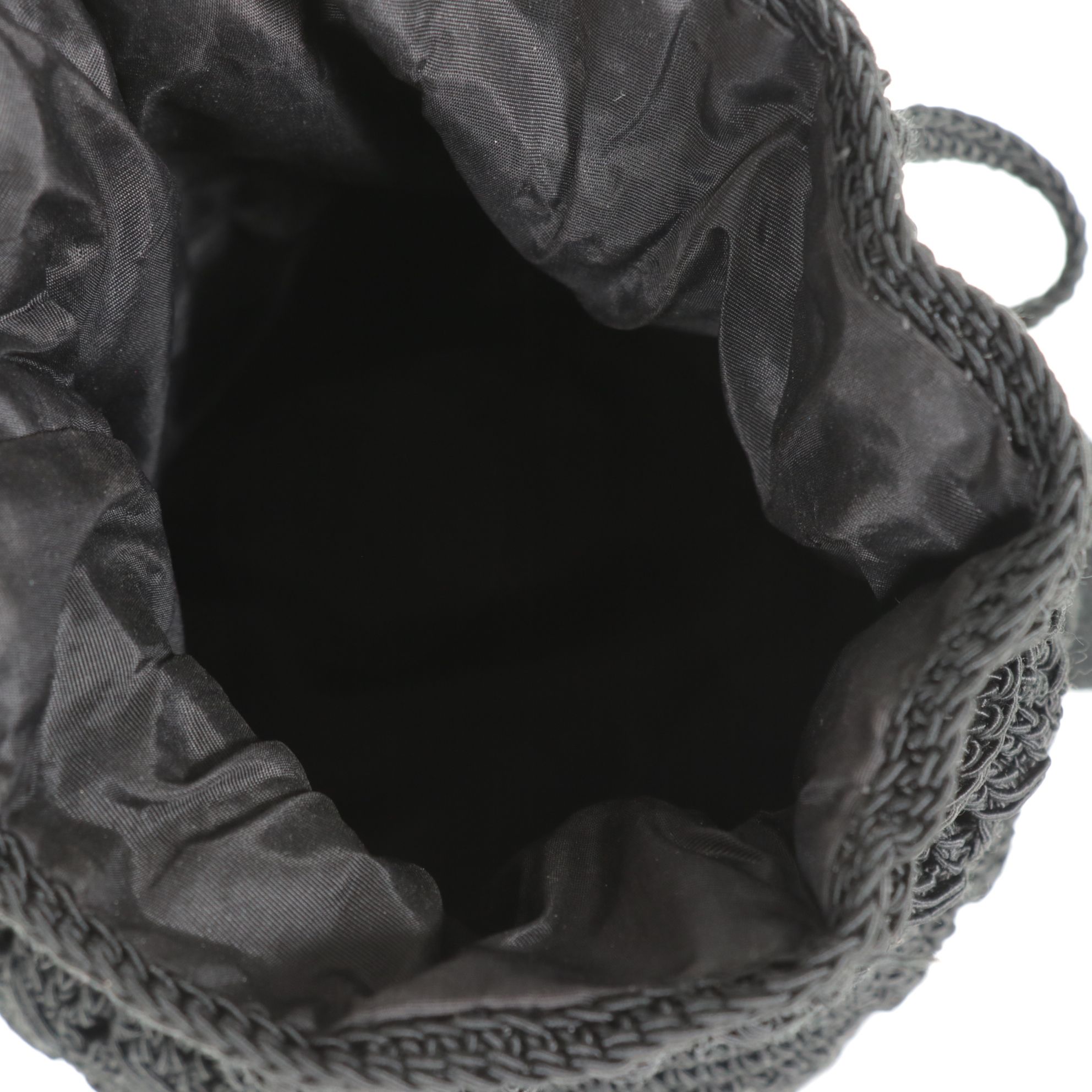 Chinese Reversible Brocade Jacket with Crochet Bucket Bag and Beaded Cardigan