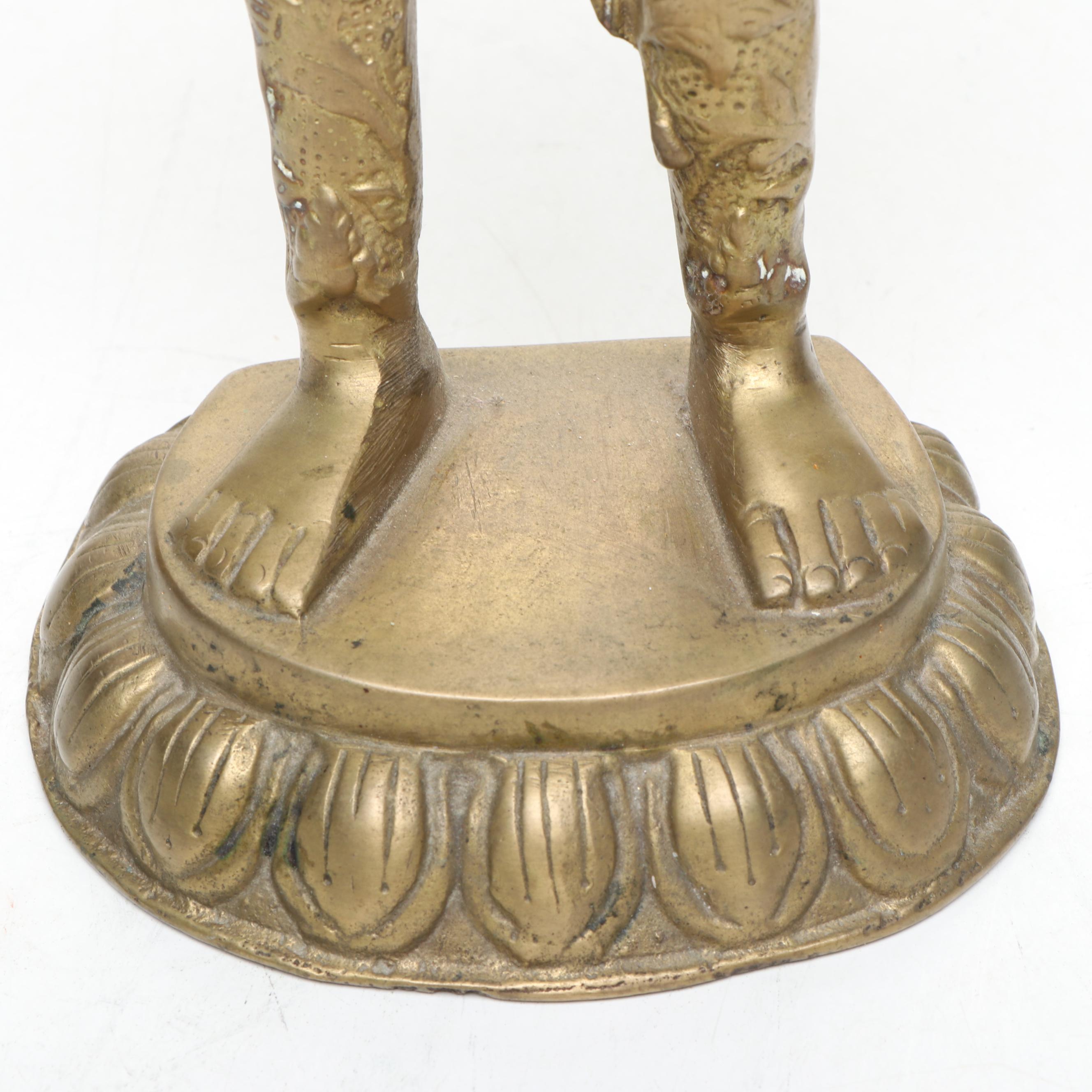 Tibetan Buddhist Deity Tara Brass Figure
