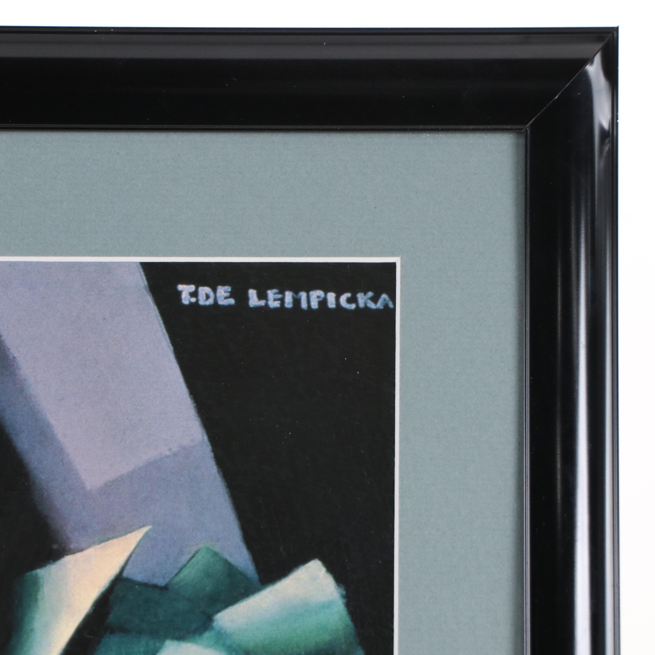 Giclée After Tamara de Lempicka "Young Lady With Gloves"