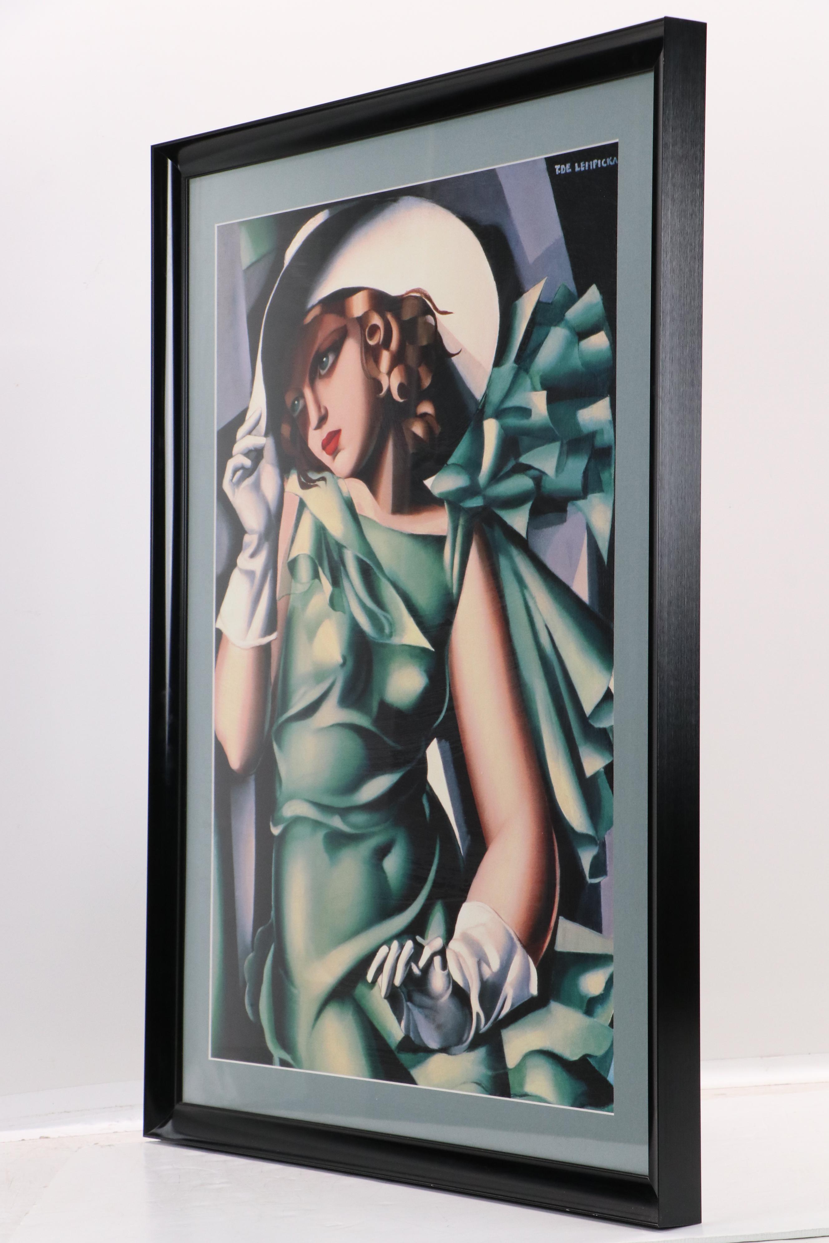 Giclée After Tamara de Lempicka "Young Lady With Gloves"