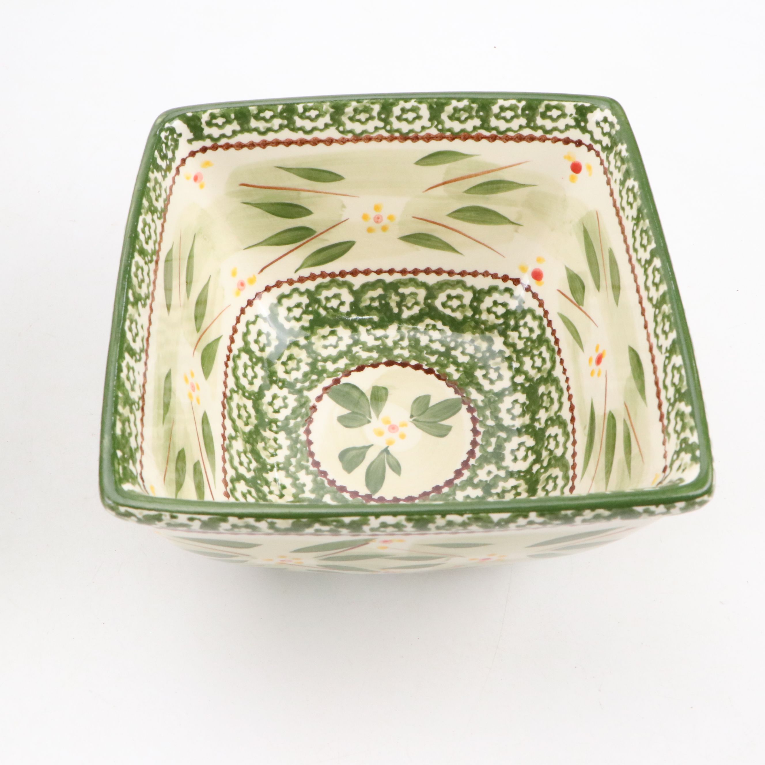 Temp-tations "Old World" and "Floral Embroidery" Ceramic Serveware