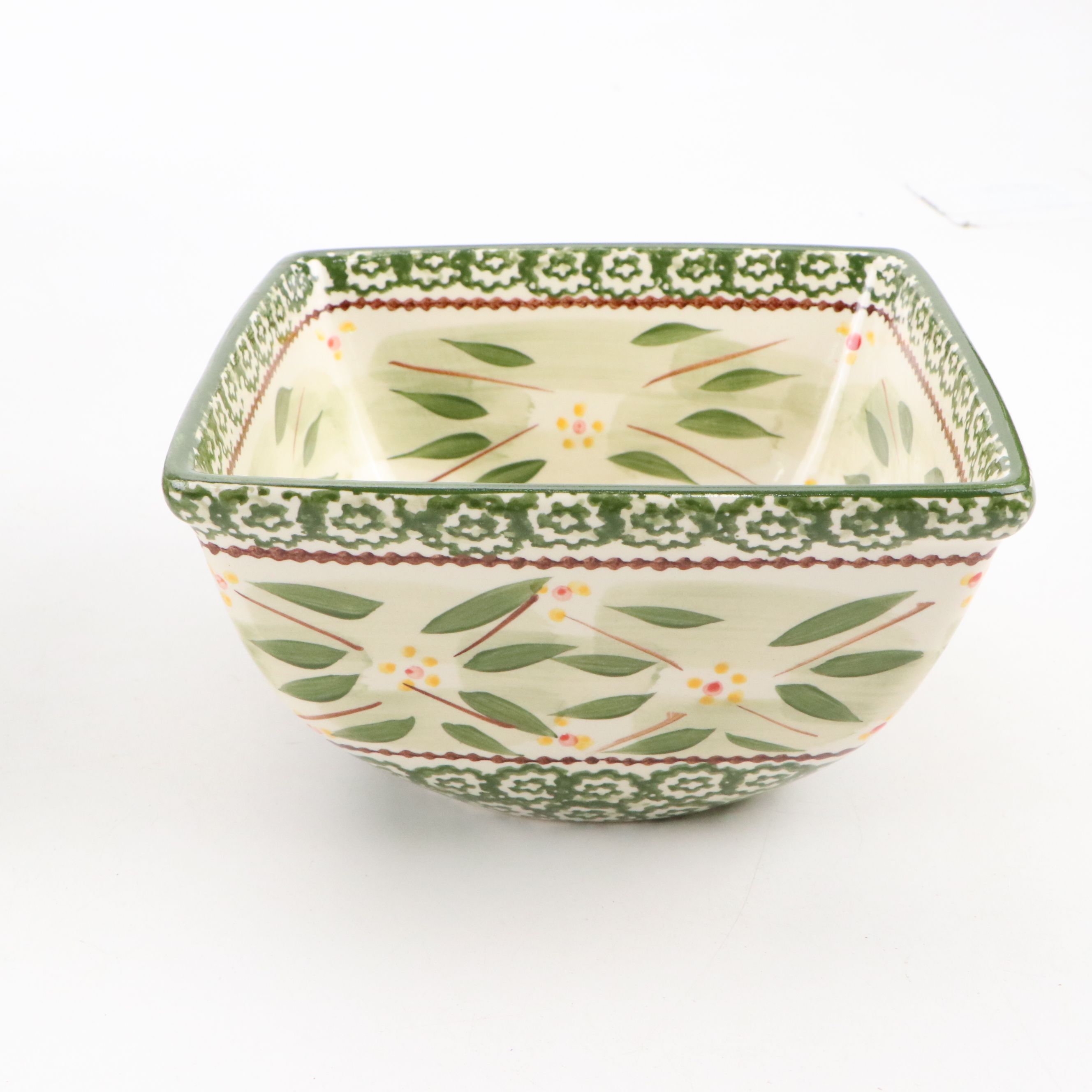 Temp-tations "Old World" and "Floral Embroidery" Ceramic Serveware