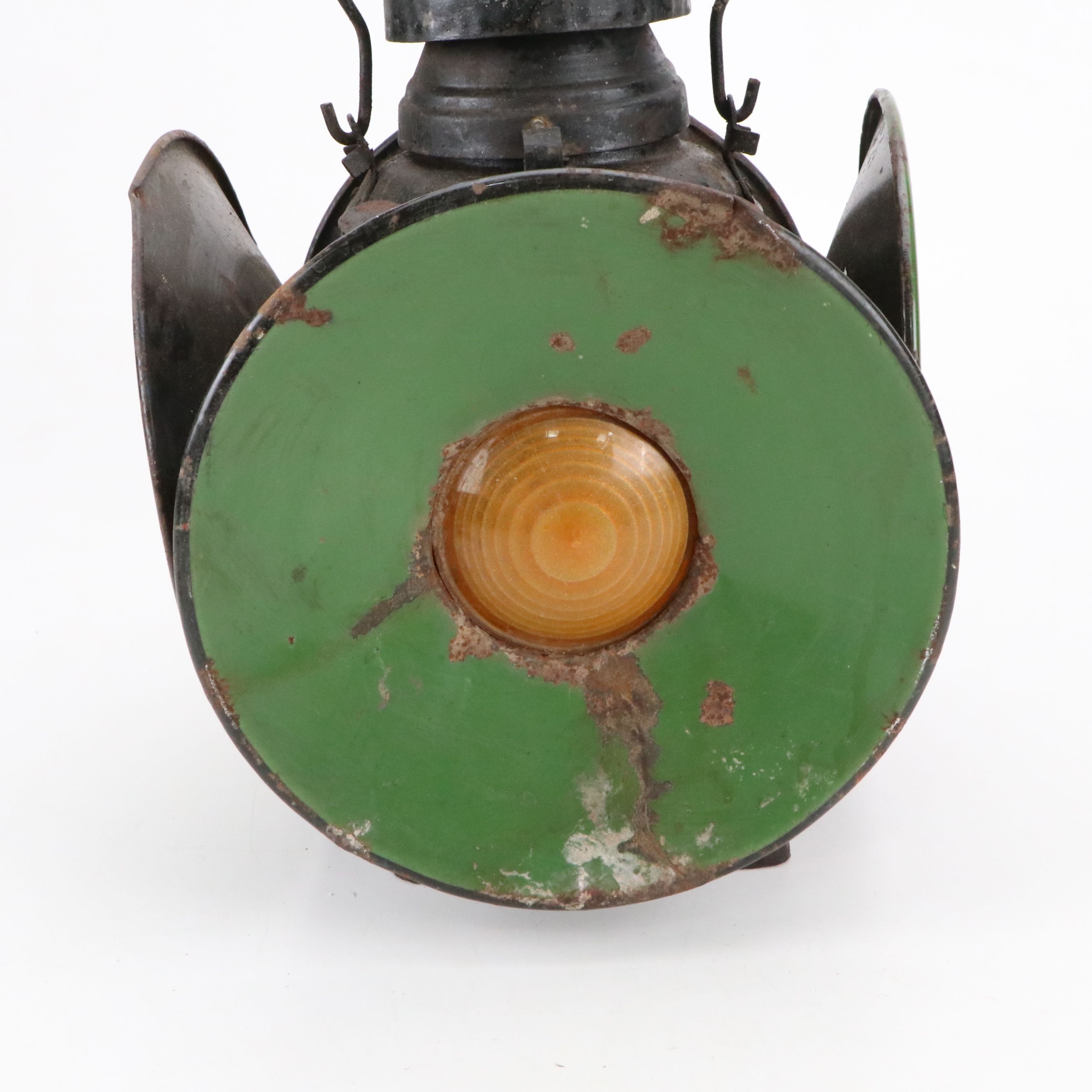 Railroad 4-Way Switch Signal Lamp, Early to Mid-20th Century