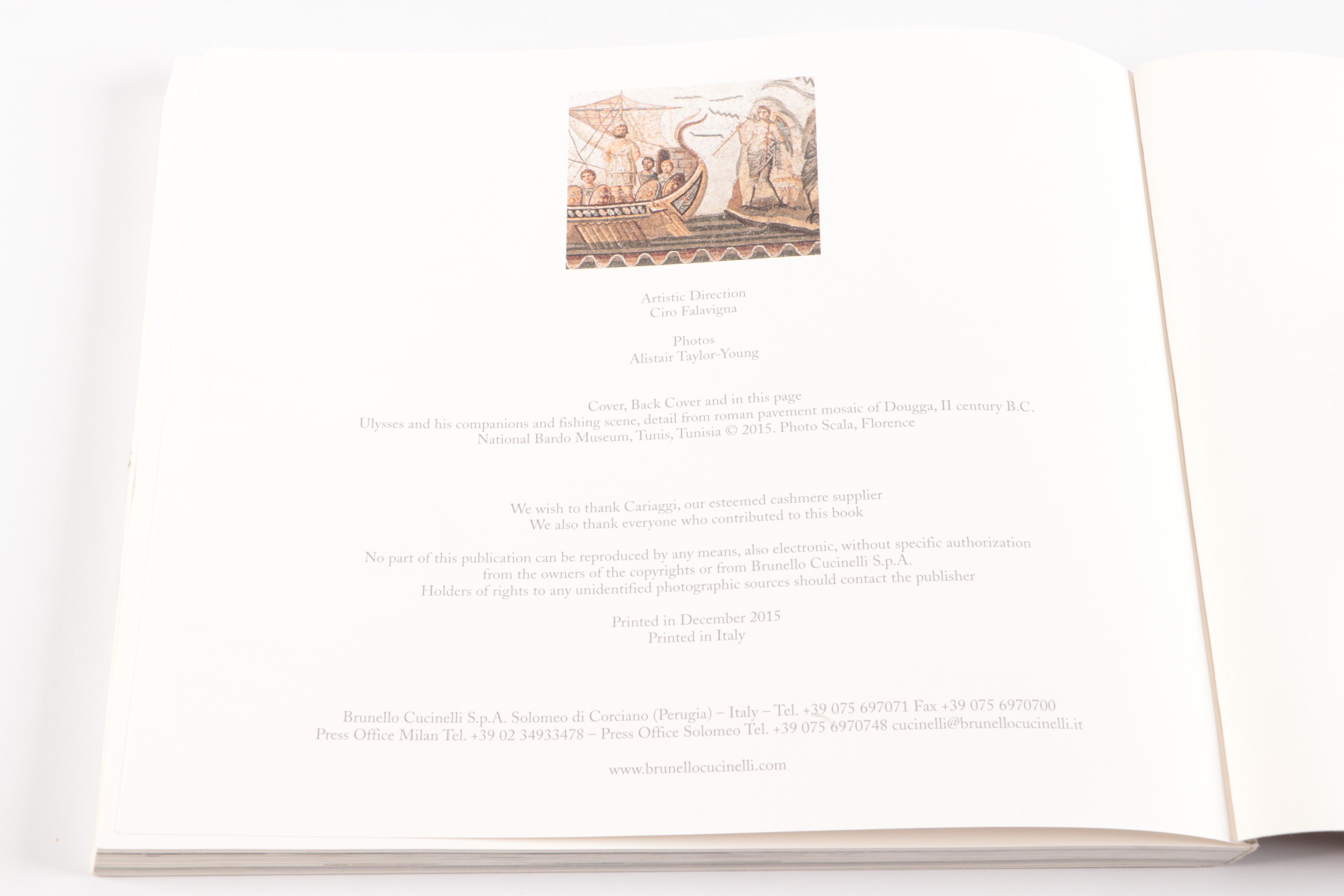 Brunello Cucinelli and Fabiana Filippi Contemporary Fashion Catalogs