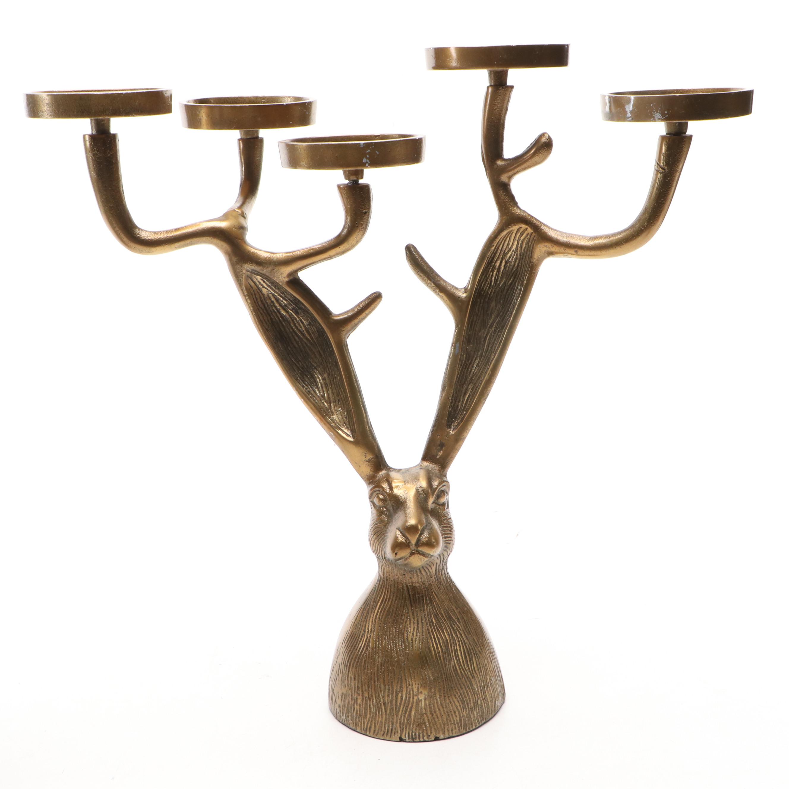 Eric + Eloise Metal Eric Hare Candle Holder