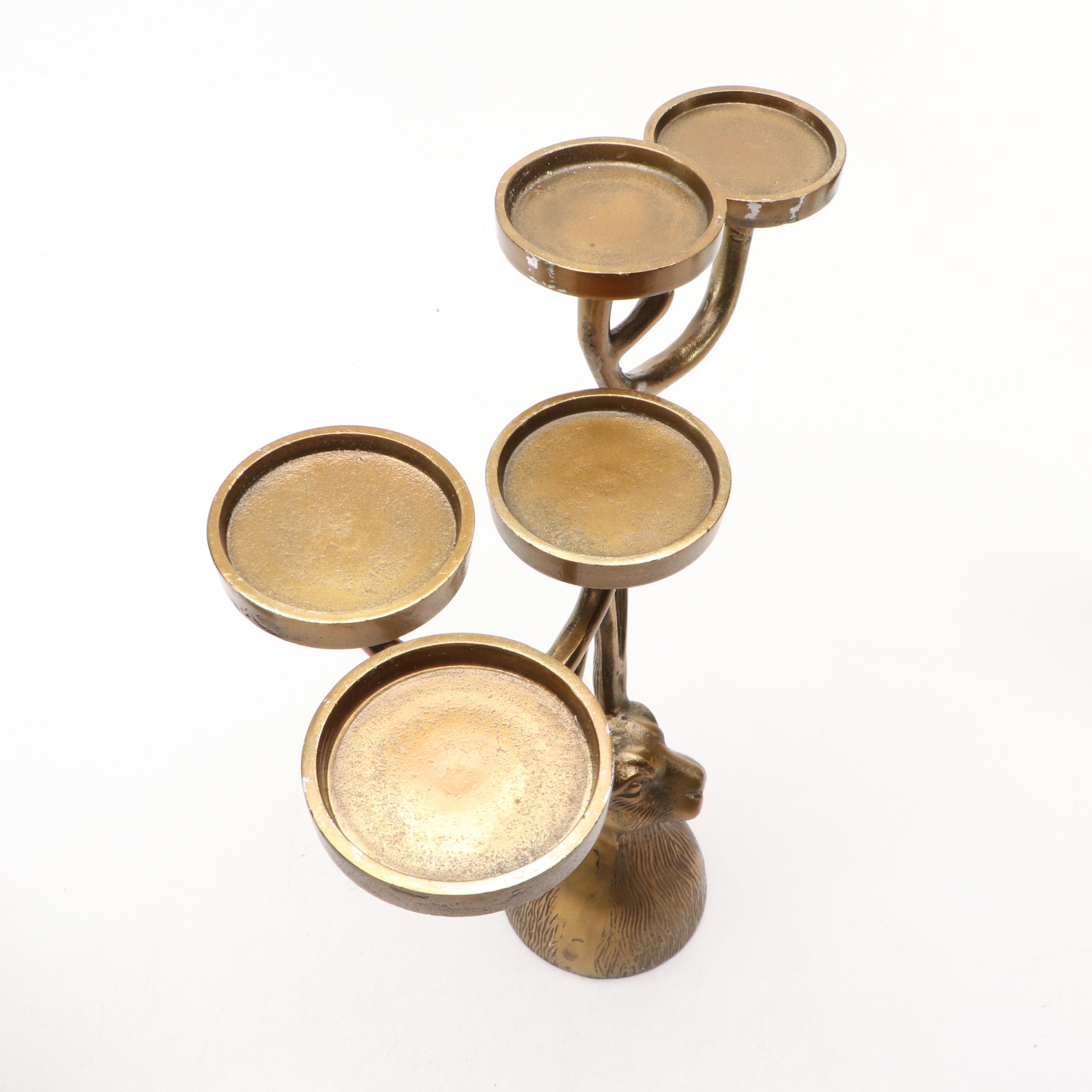 Eric + Eloise Metal Eric Hare Candle Holder