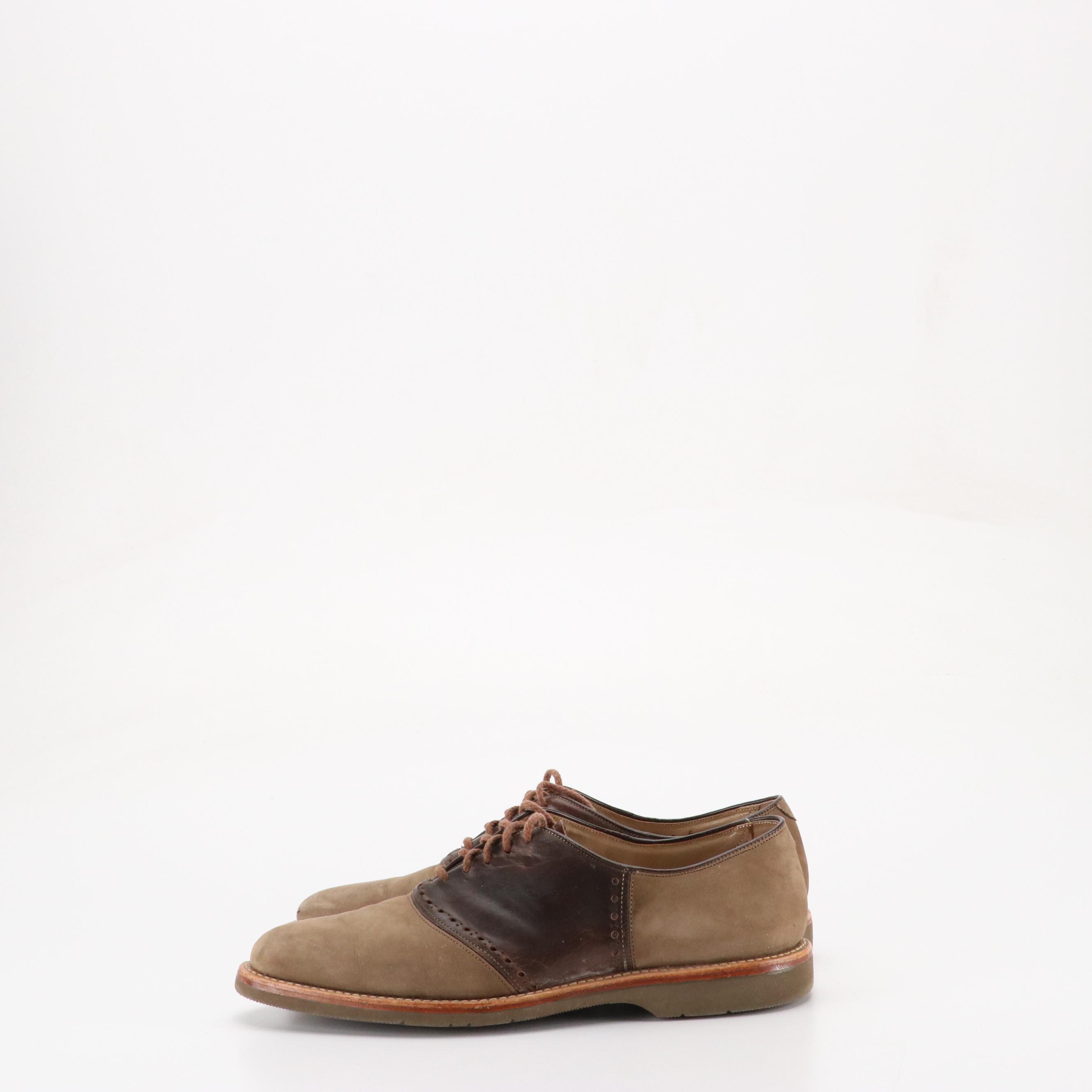 Men's Oxfords, Saddle, and Slip-On Shoes with Dress and Sport Socks