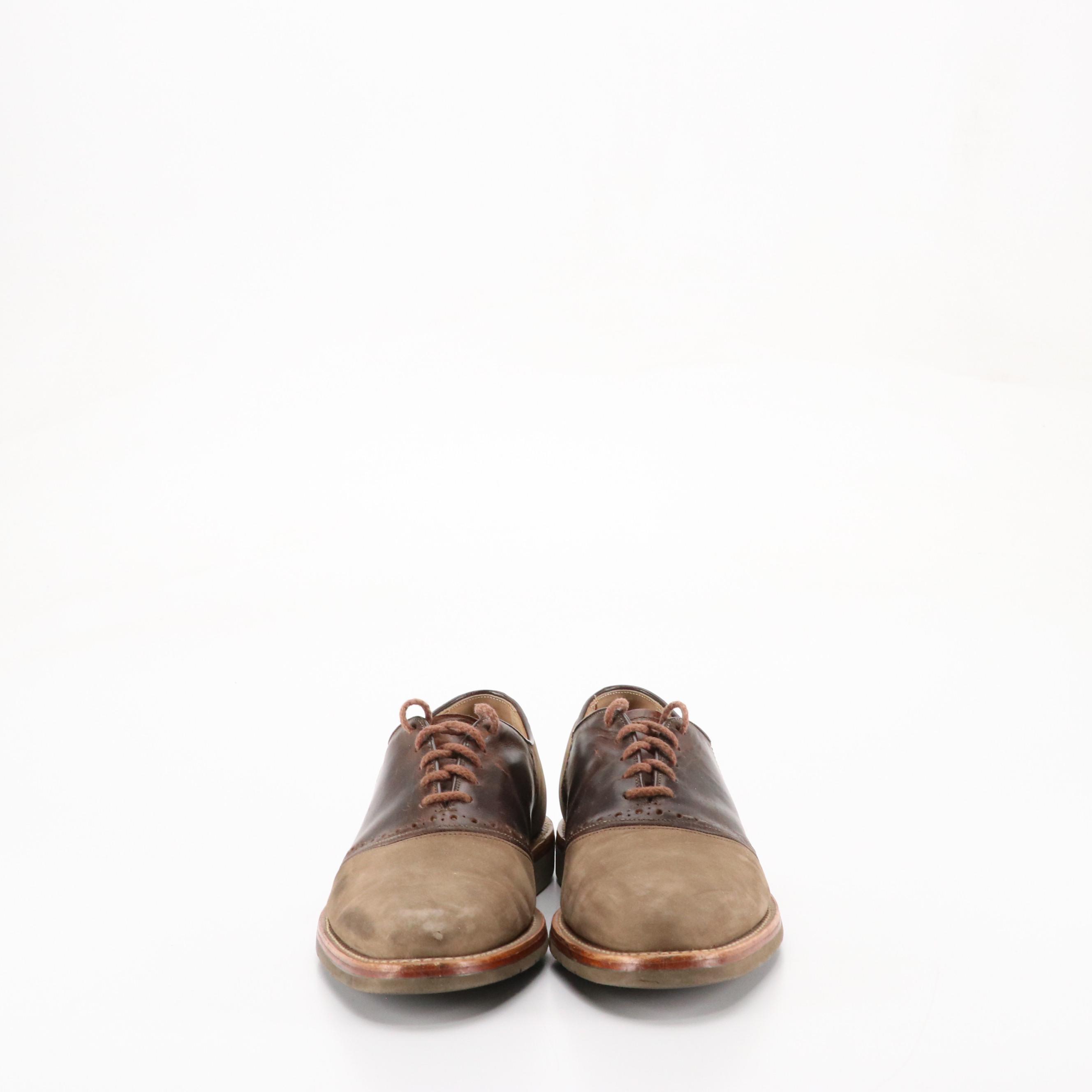 Men's Oxfords, Saddle, and Slip-On Shoes with Dress and Sport Socks