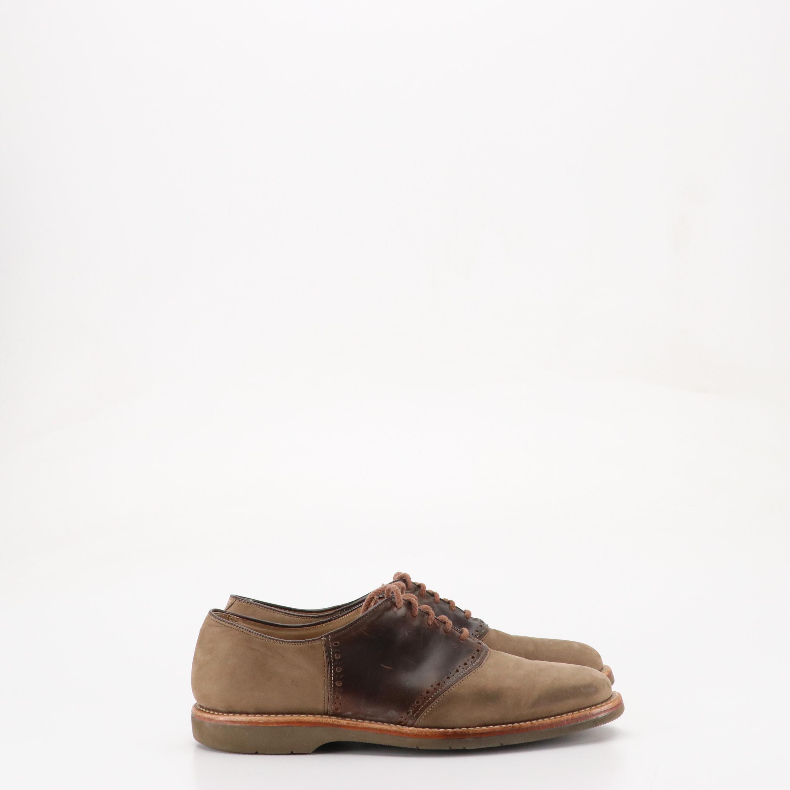 Men's Oxfords, Saddle, and Slip-On Shoes with Dress and Sport Socks