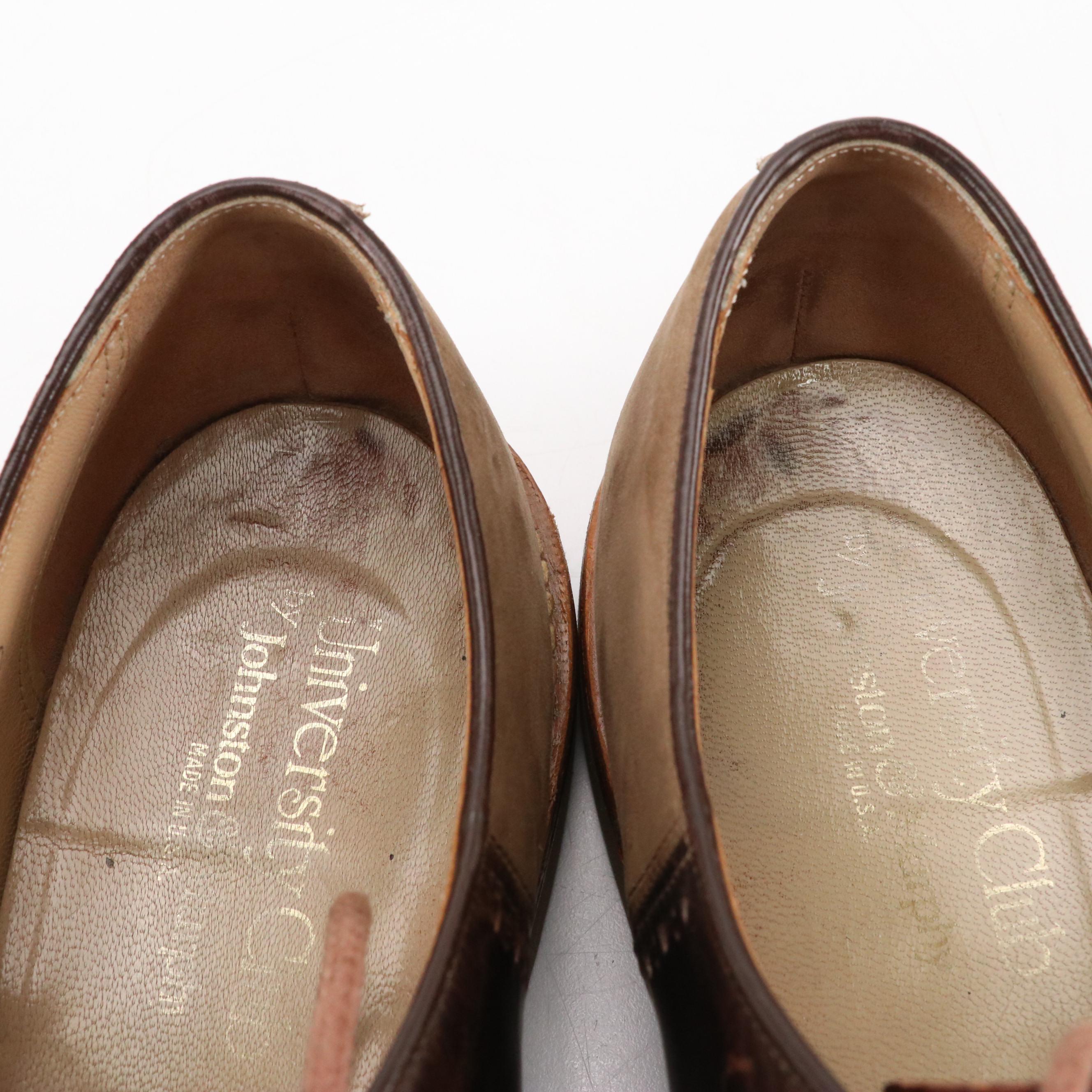 Men's Oxfords, Saddle, and Slip-On Shoes with Dress and Sport Socks