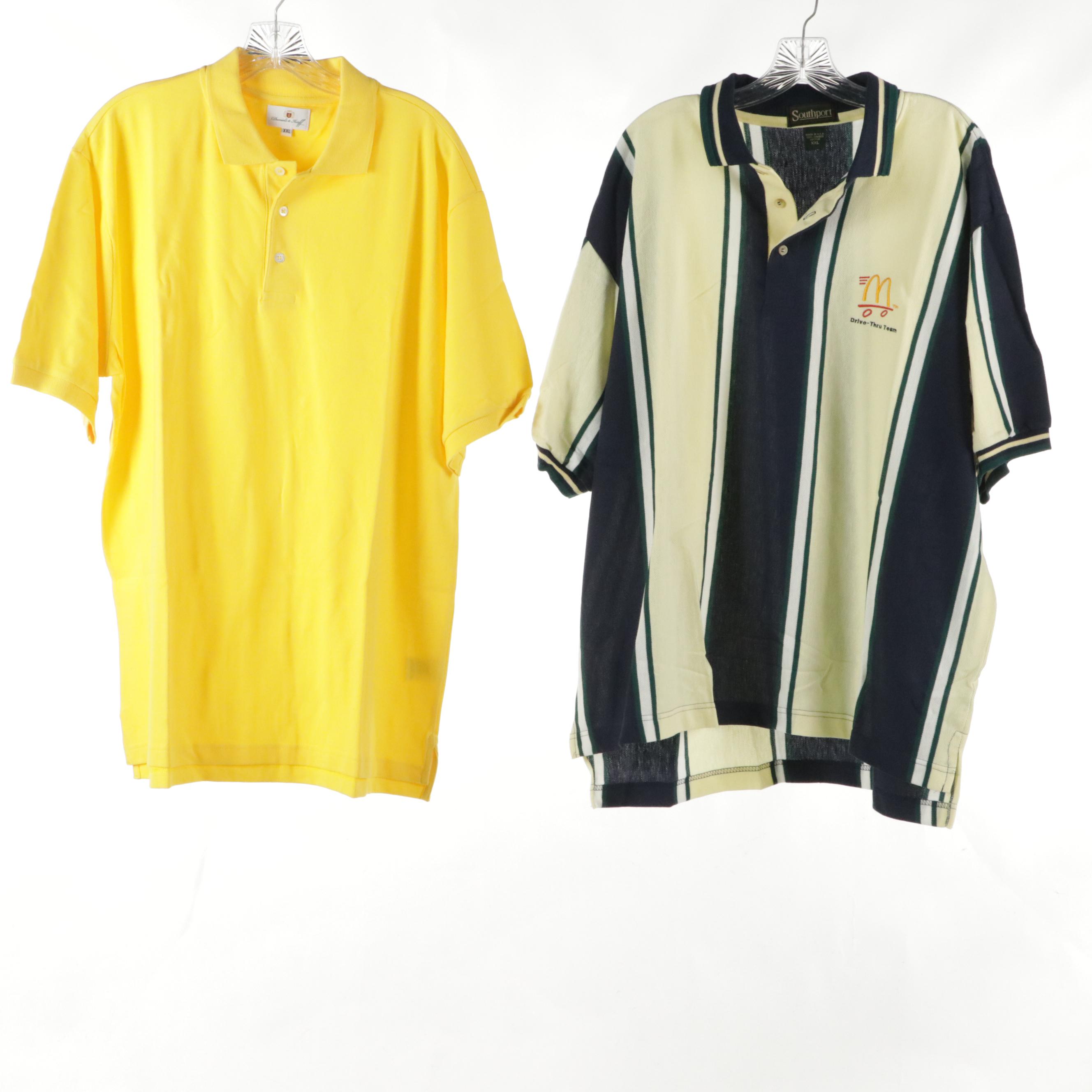 Men's Cotton Polo Shirts Featuring Peter Millar, Bobby Jones, Slazenger, More