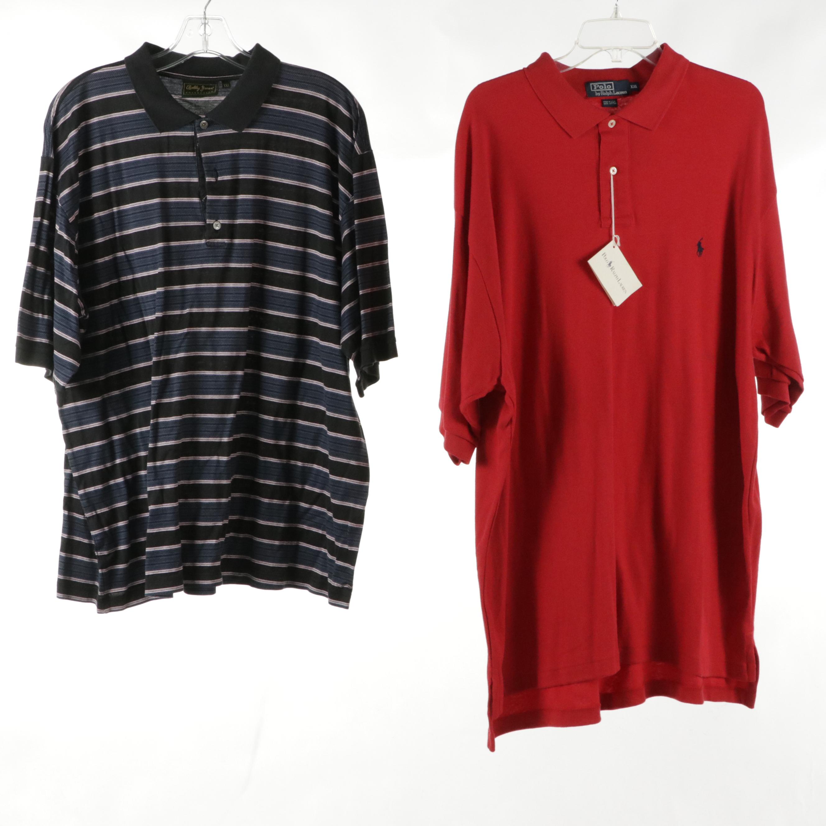 Men's Cotton Polo Shirts Featuring Peter Millar, Bobby Jones, Slazenger, More