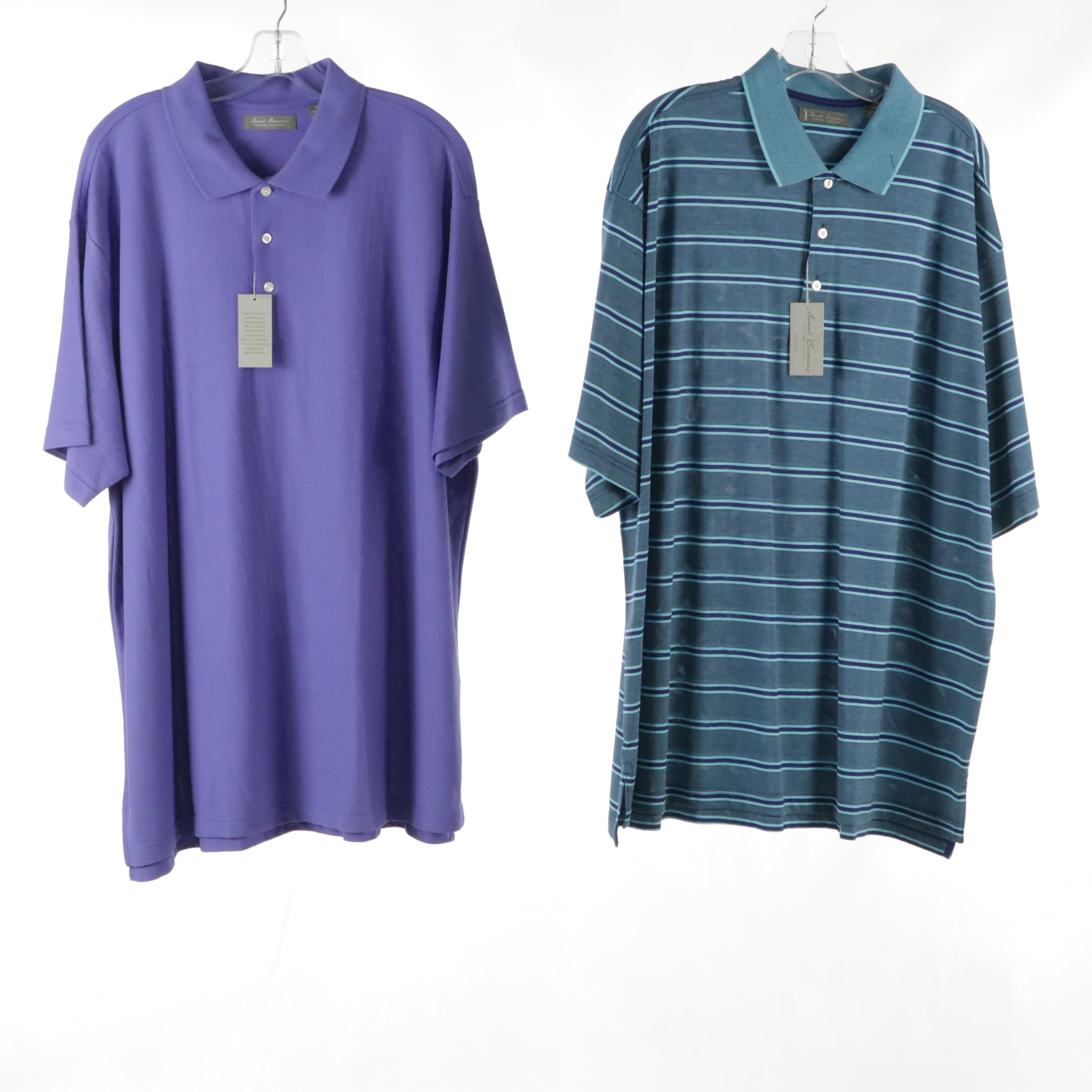 Men's Cotton Polo Shirts Featuring Peter Millar, Bobby Jones, Slazenger, More