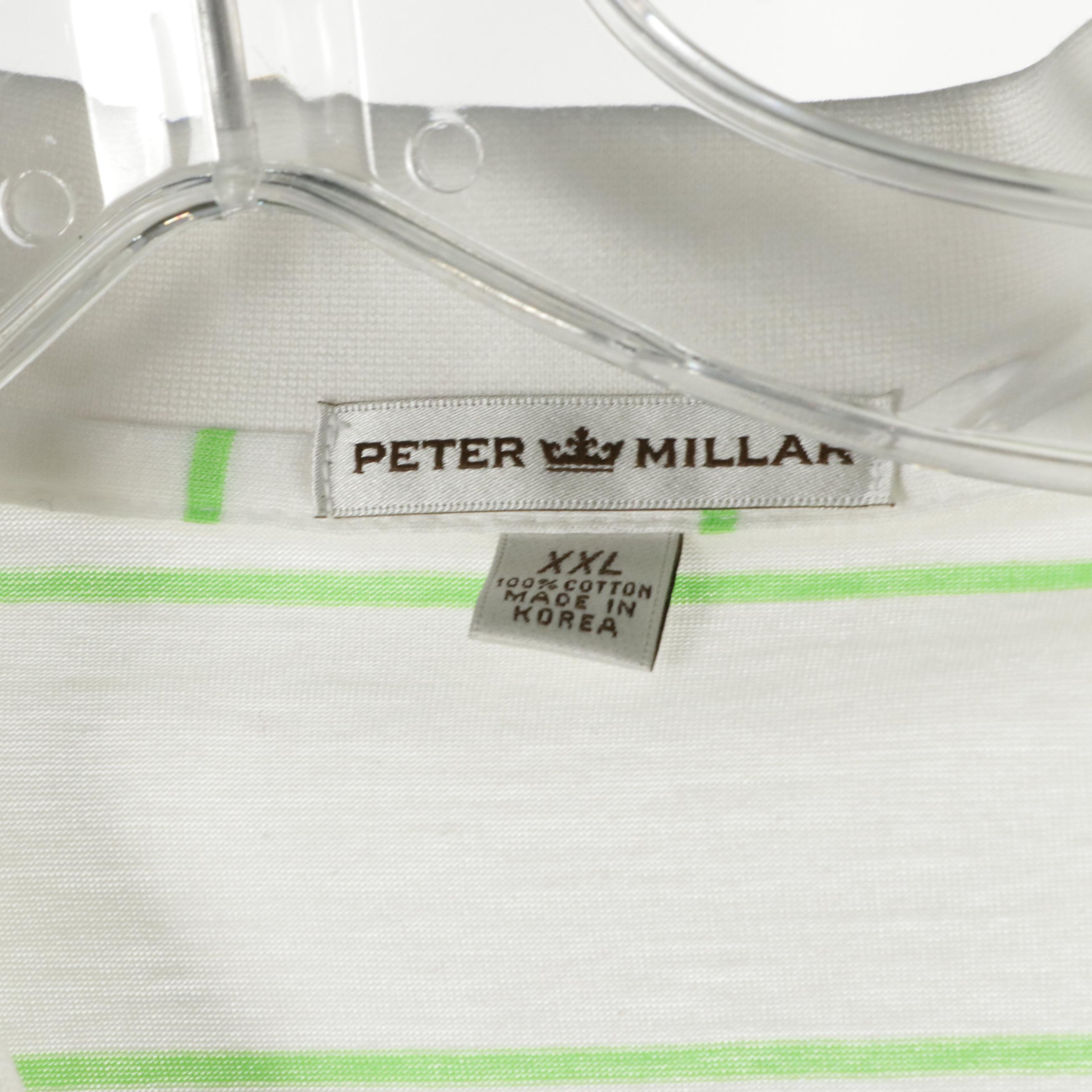 Men's Cotton Polo Shirts Featuring Peter Millar, Bobby Jones, Slazenger, More