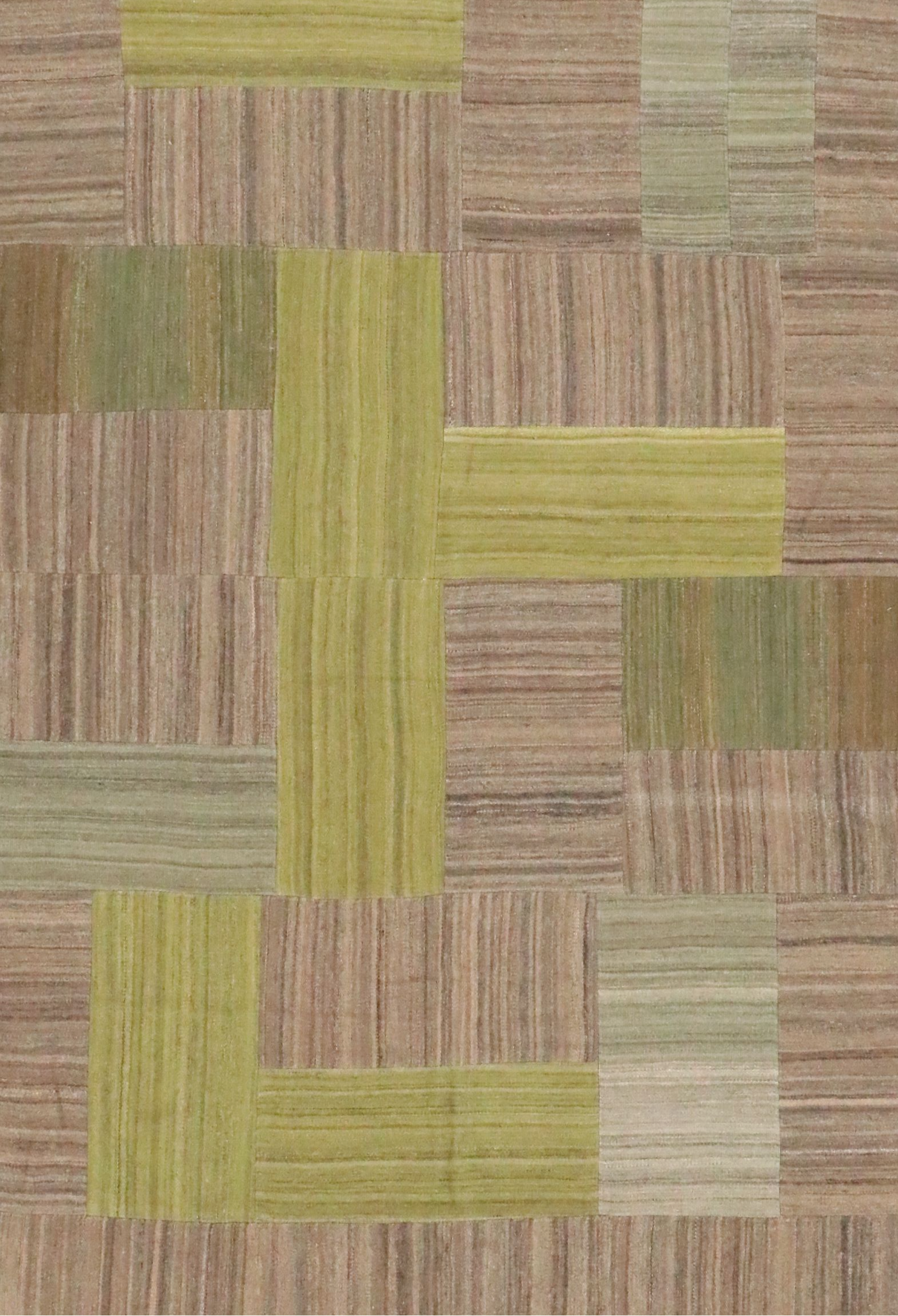 5'6 x 7'10 Handmade Turkish Patchwork Area Rug