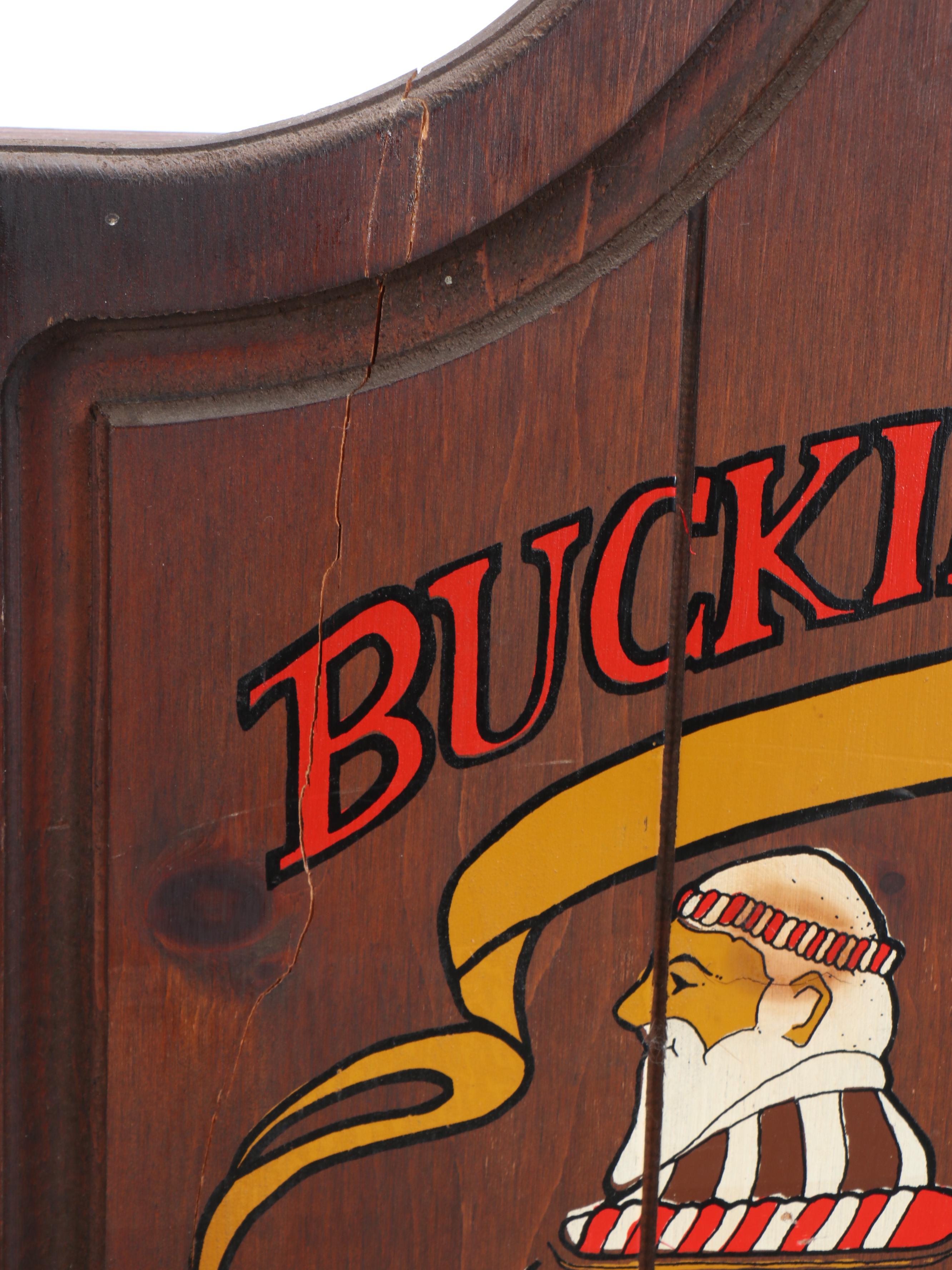 Buckingham Arms Grog Ale Dartboard Cabinet with Other Dartboard and Darts