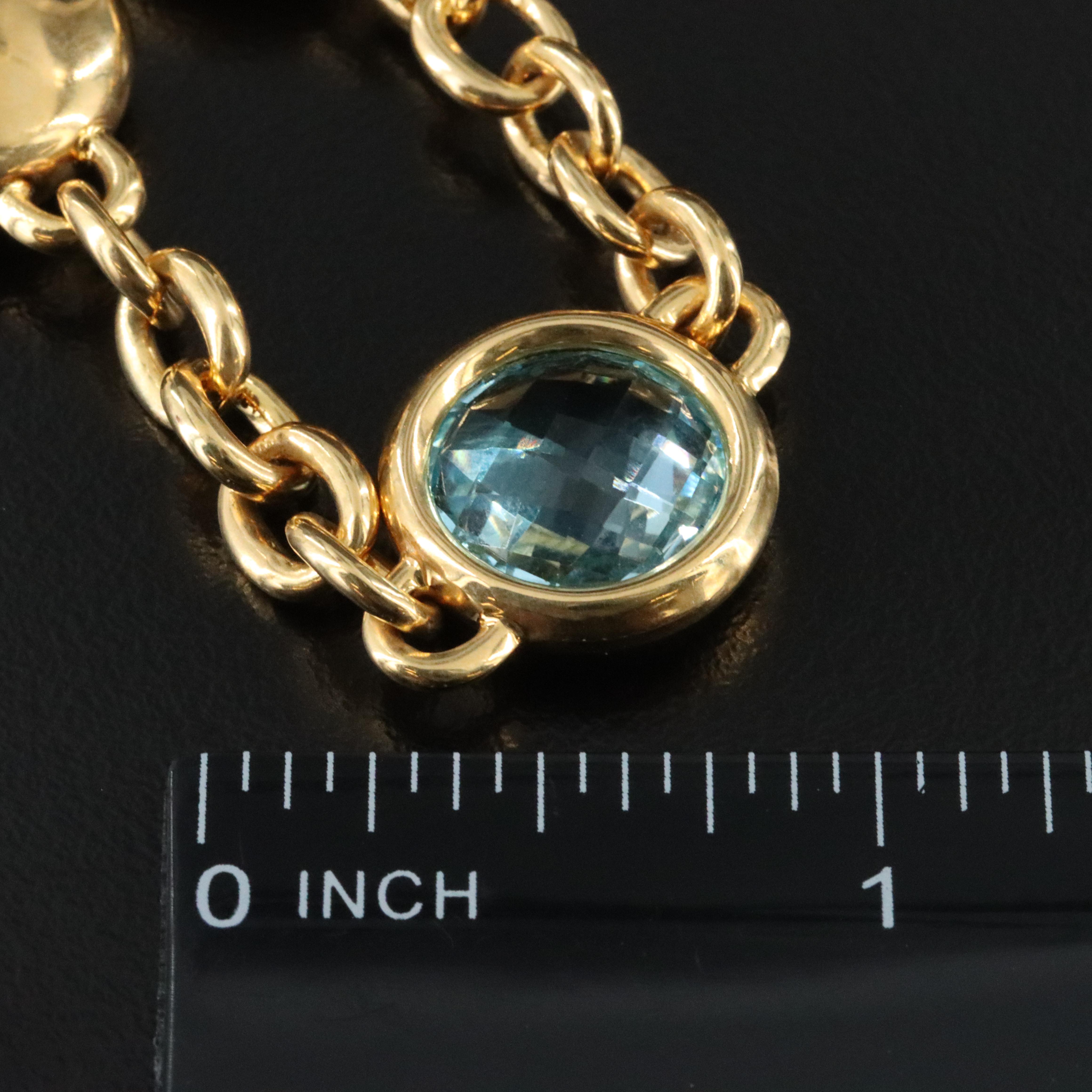 Gemstone Station Necklace