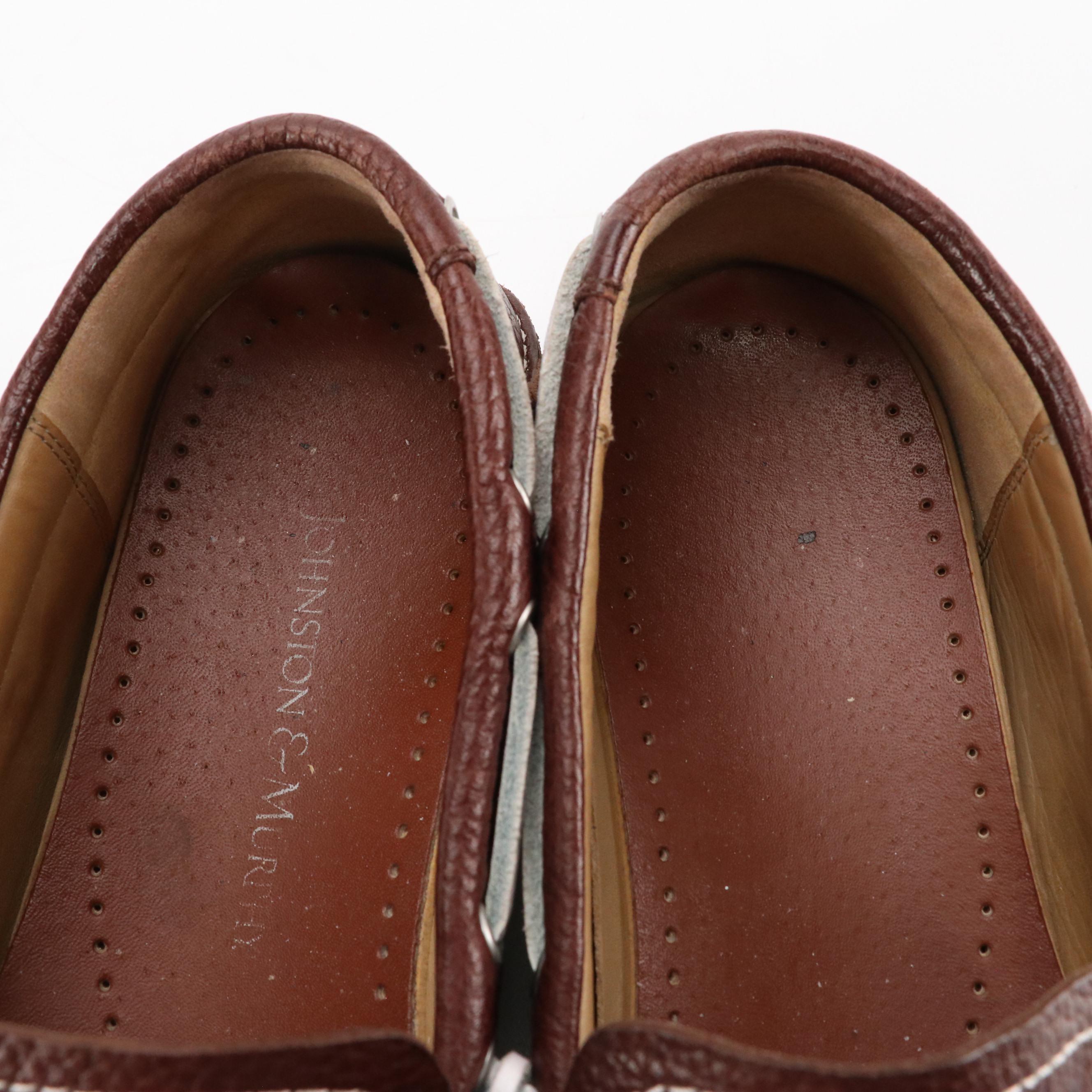 Men's Johnston & Murphy and Cole Haan Leather Driving Shoes and Slip-Ons