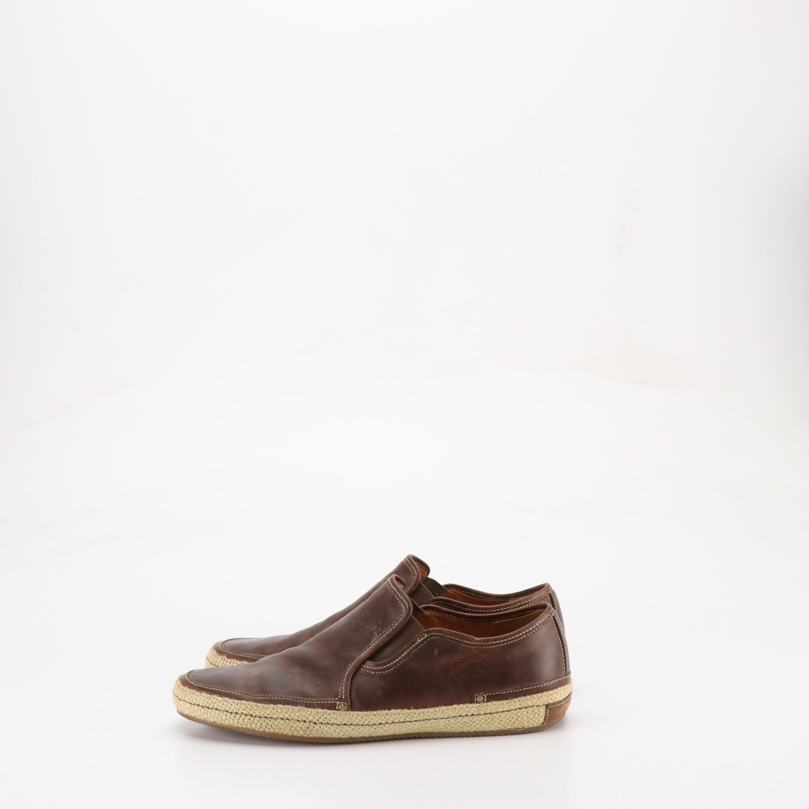Men's Johnston & Murphy and Cole Haan Leather Driving Shoes and Slip-Ons