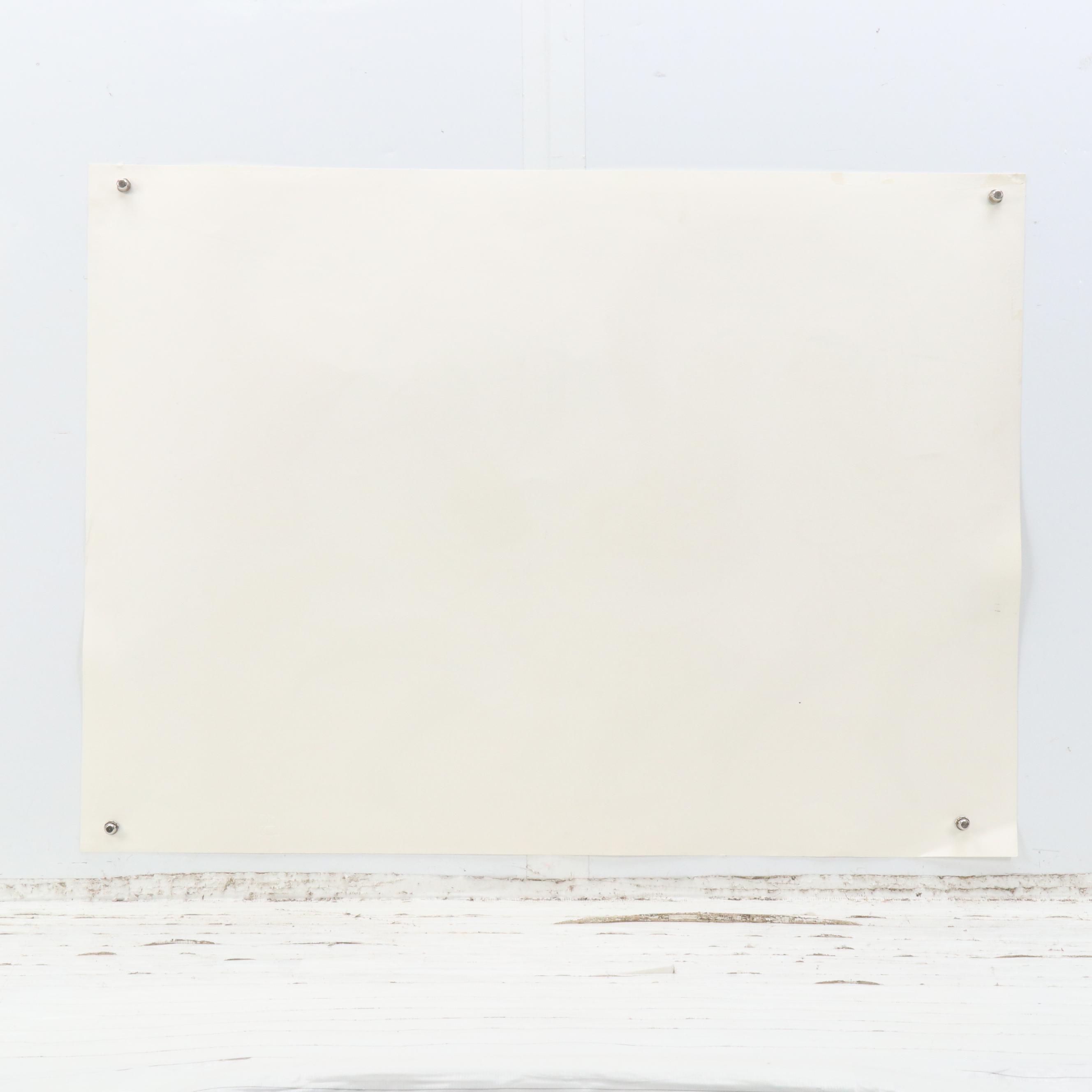 Sara Harwin Serigraph "Dancers of Dubrovnik," 1982