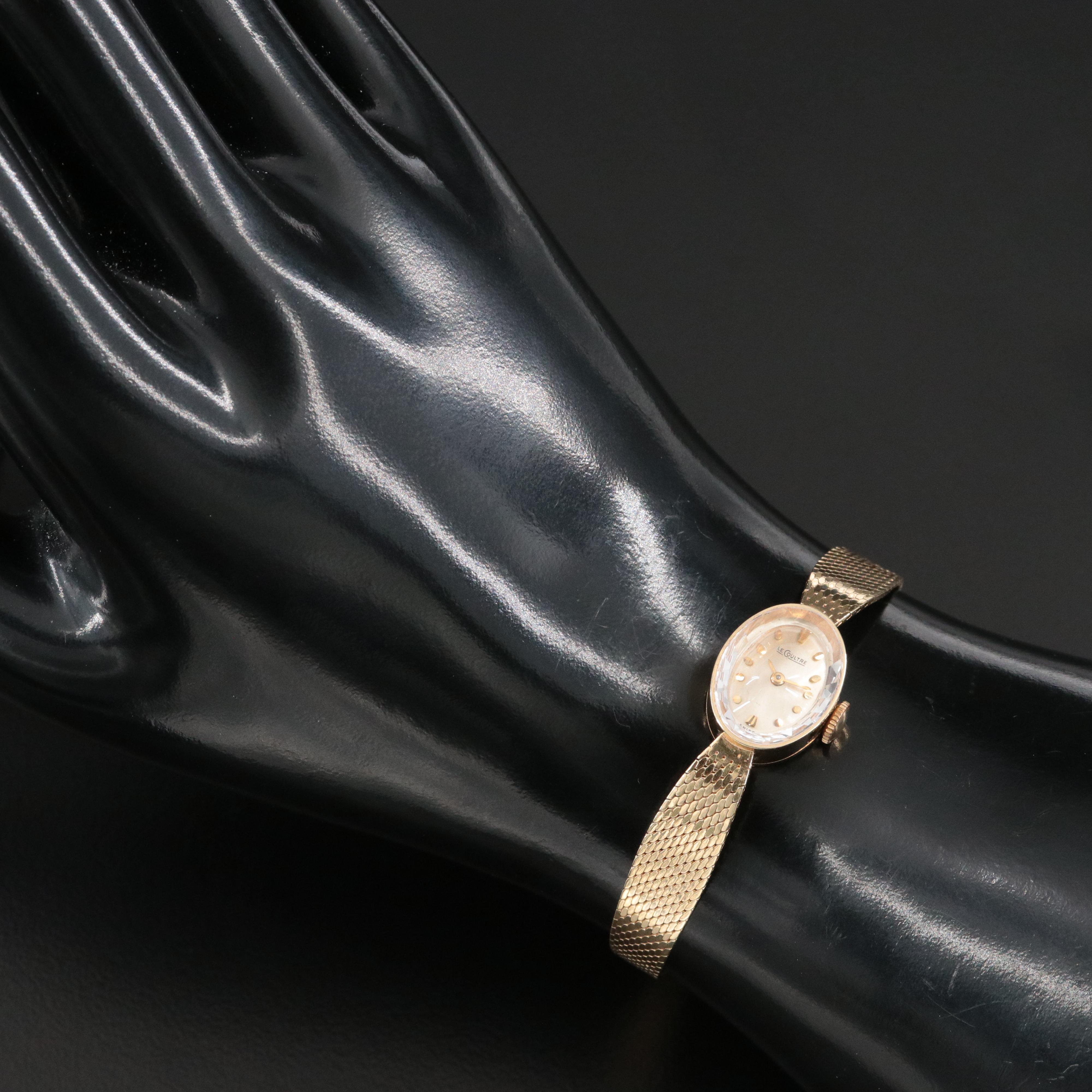 Vintage LeCoultre 14K Gold Watch