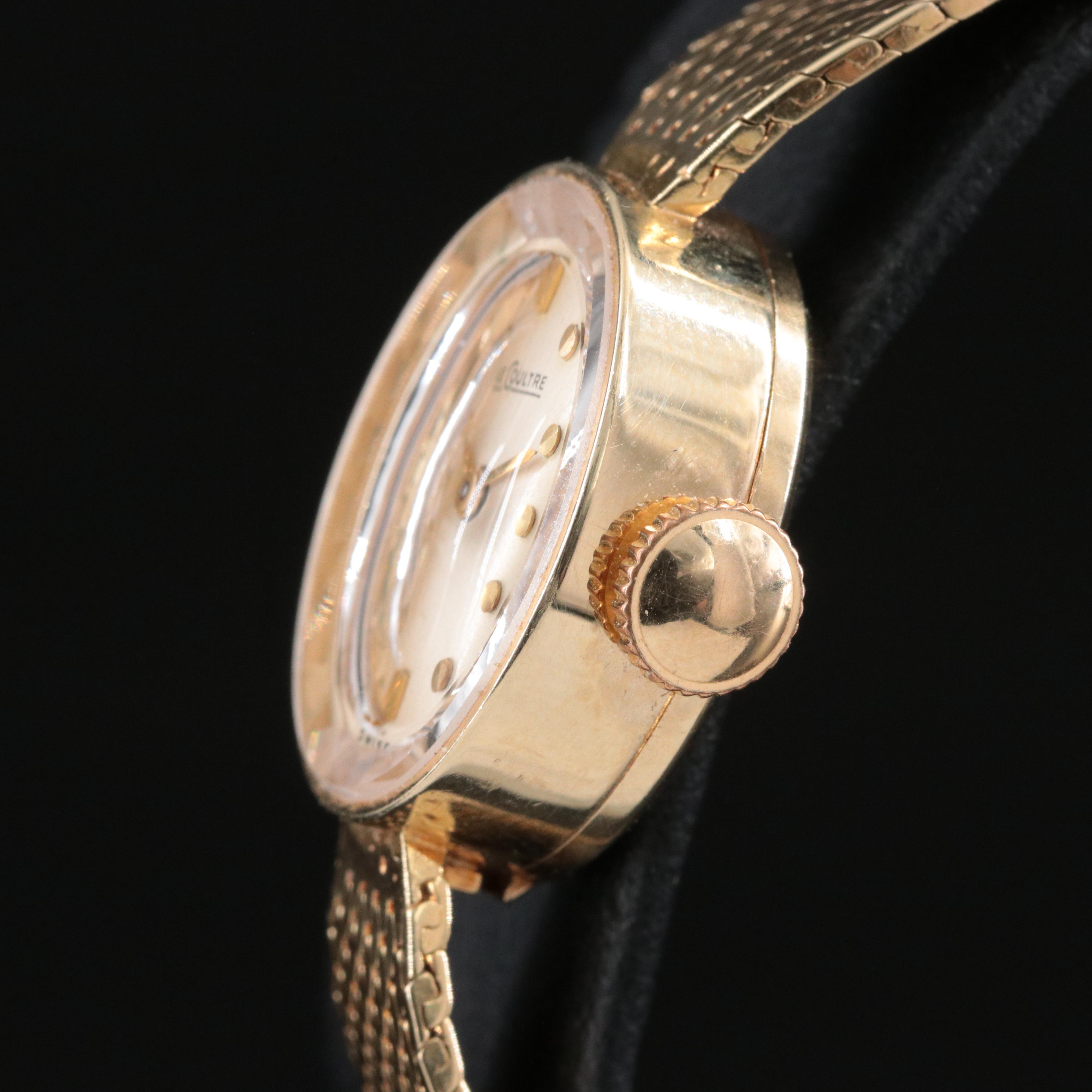 Vintage LeCoultre 14K Gold Watch