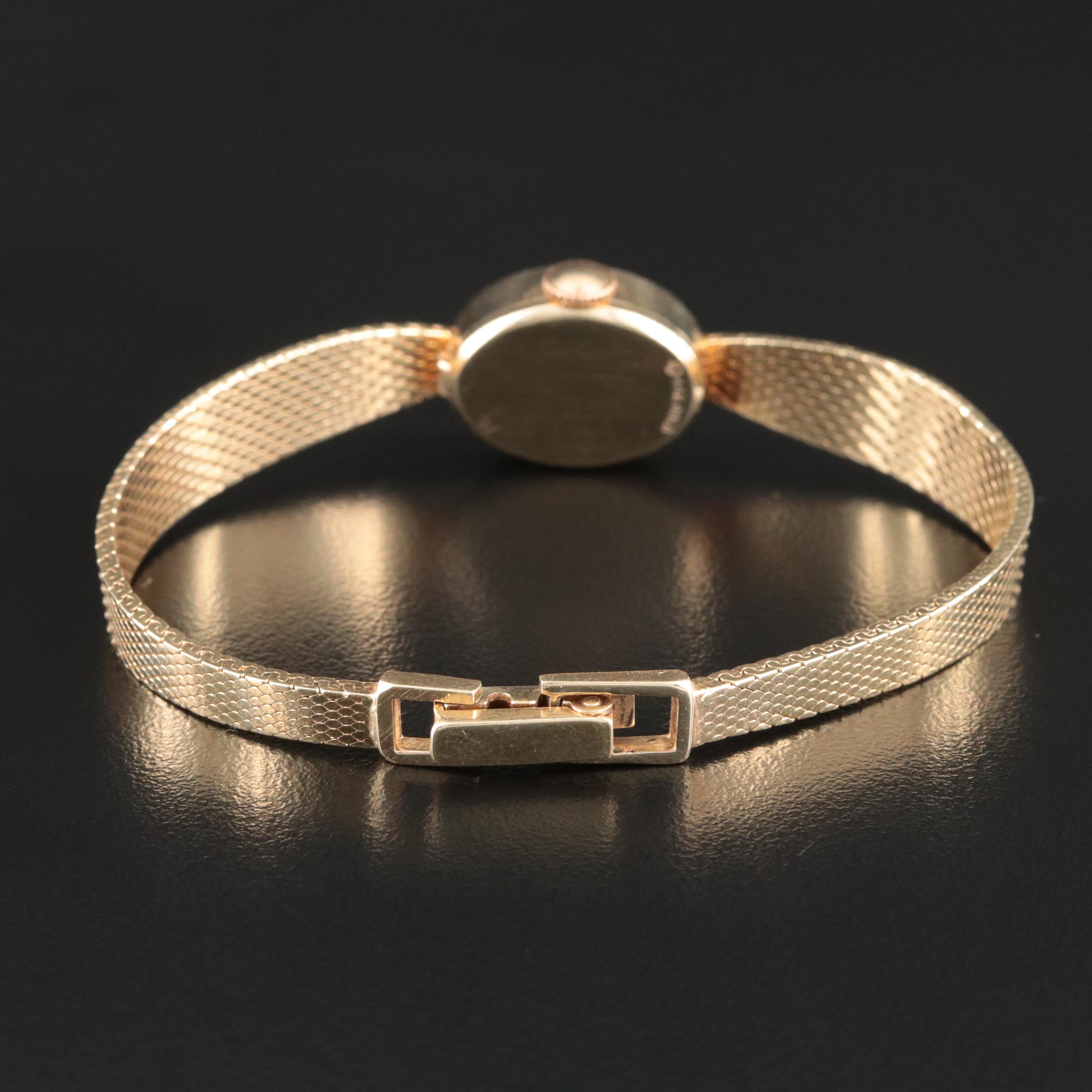 Vintage LeCoultre 14K Gold Watch