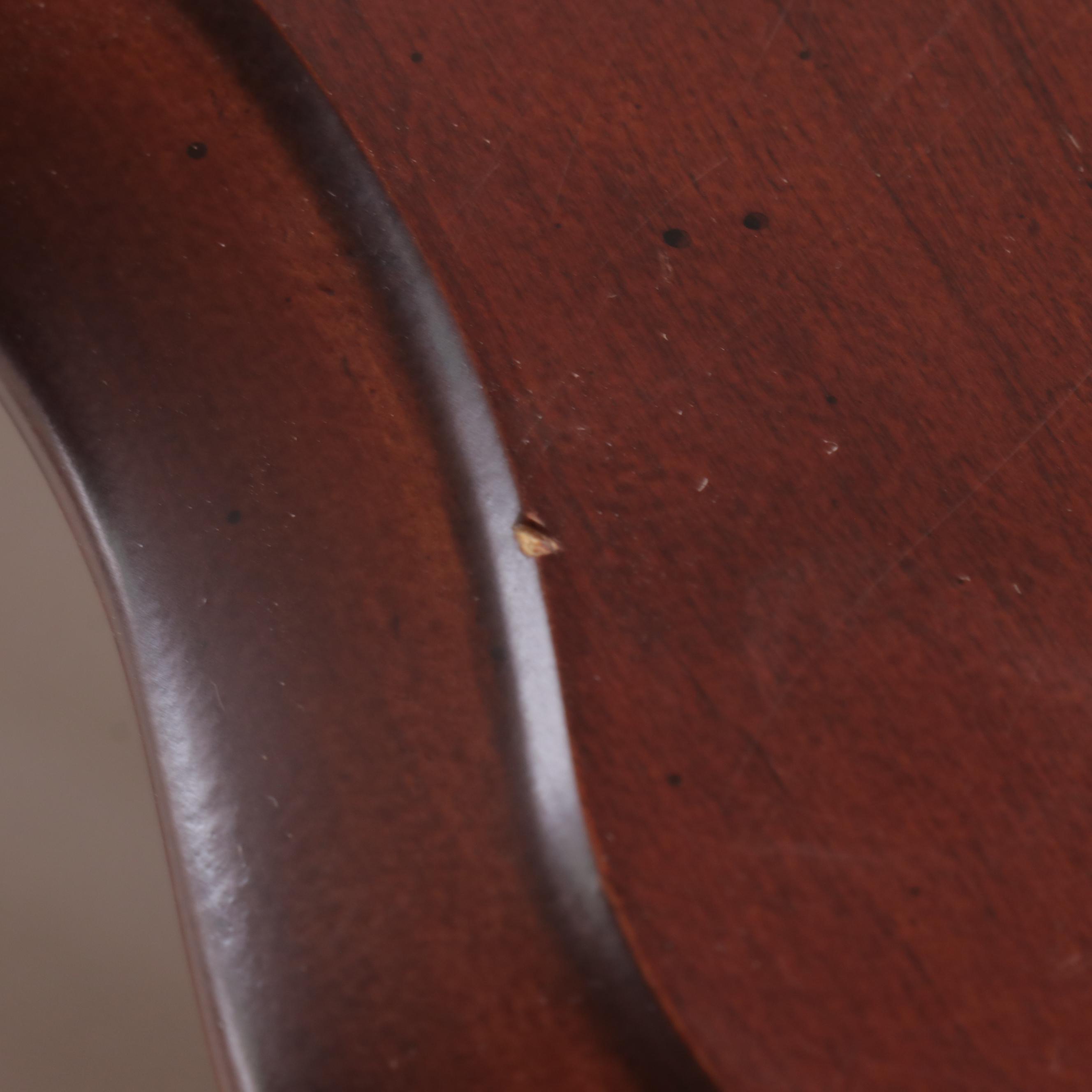 Furniture Junction Queen Anne Style Nine Piece Mahogany Dining Set